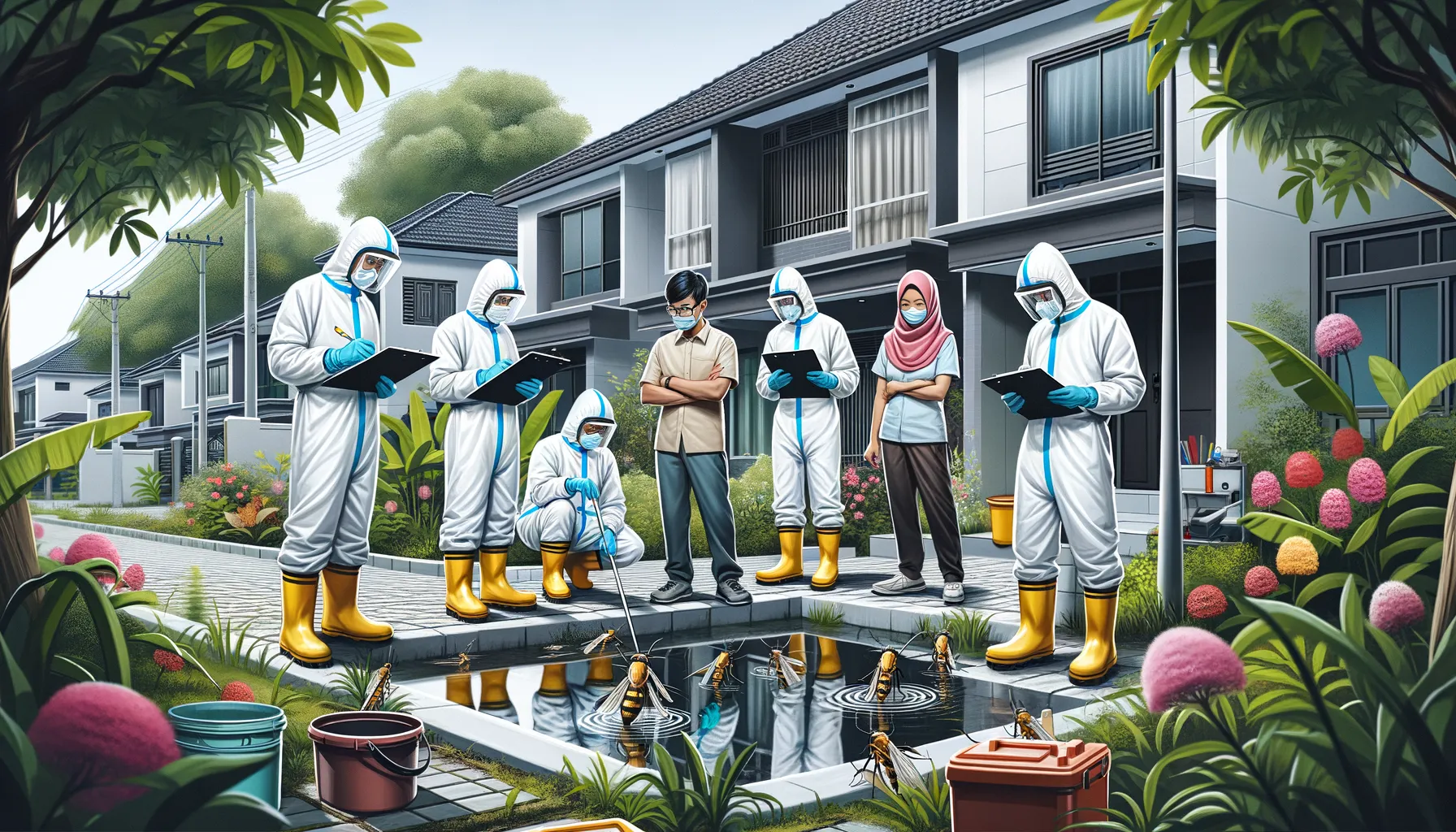 Gerebek PSN: Upaya Kolektif Cegah DBD di Tanjung Duren