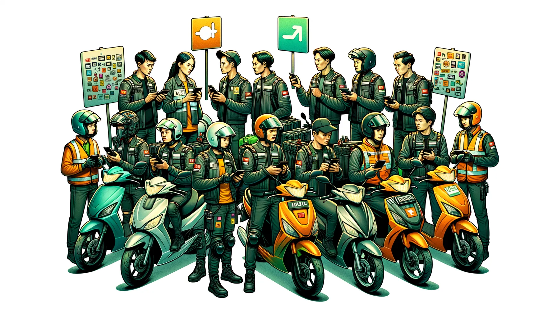 Pengemudi Ojek Online Unjuk Rasa: Tuntutan dan Harapan