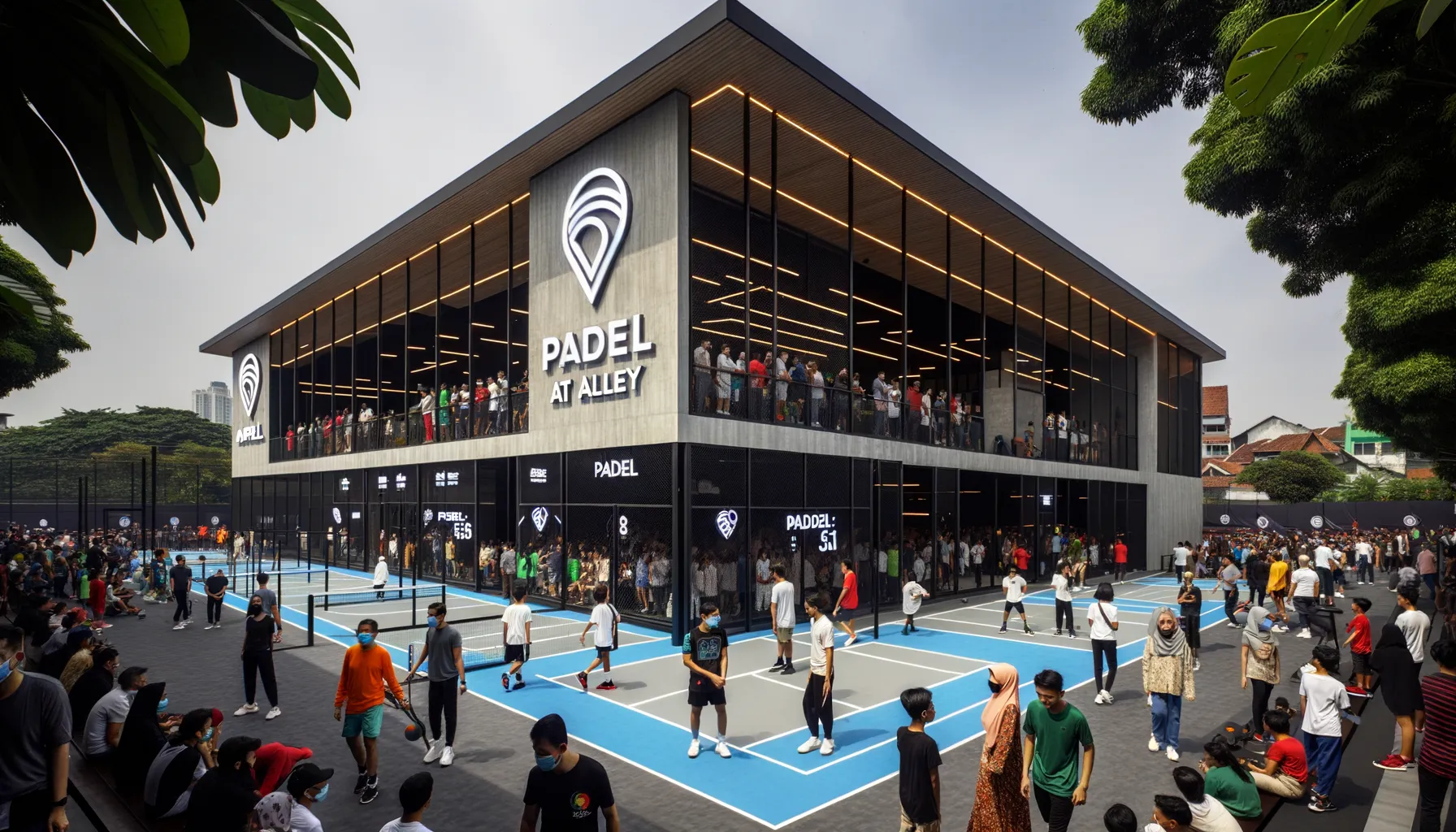 Padel At Alley: Destinasi Sport-Lifestyle Terbaru di Kota PERURI