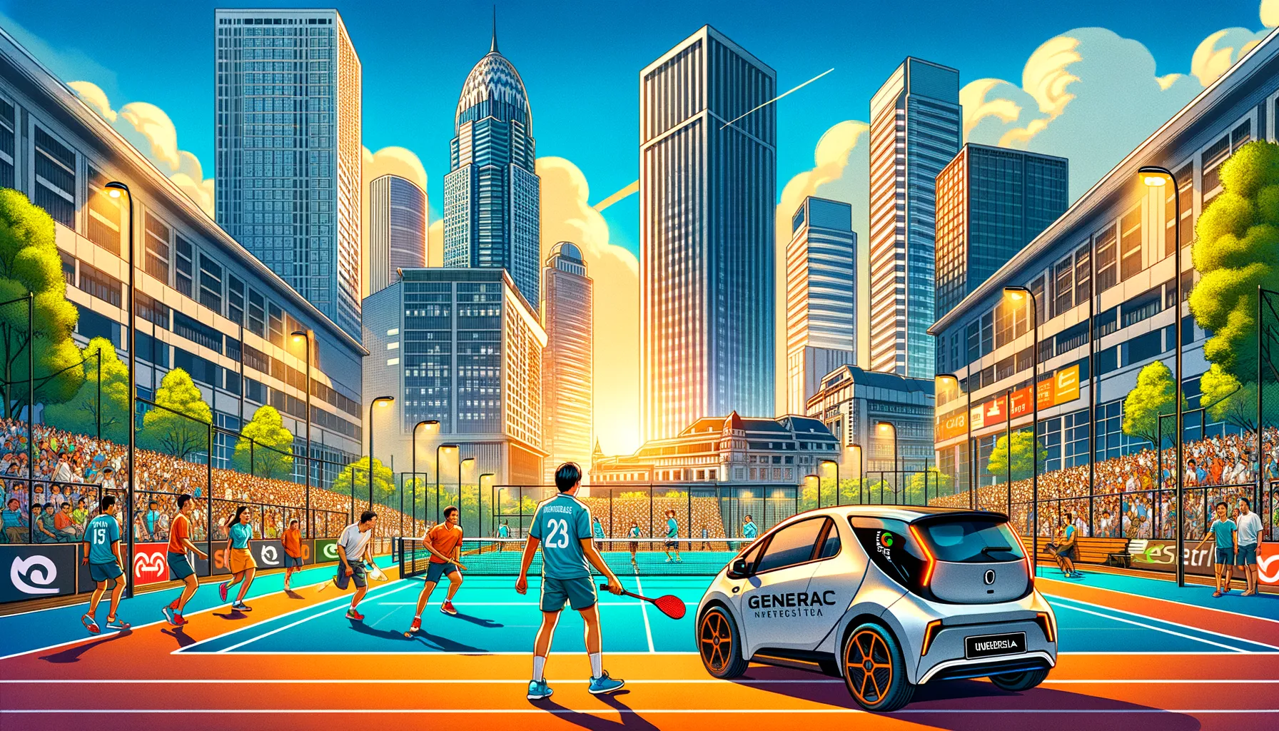 Padel dan Mobil Listrik Geely: Tren Baru di Kota Besar Indonesia