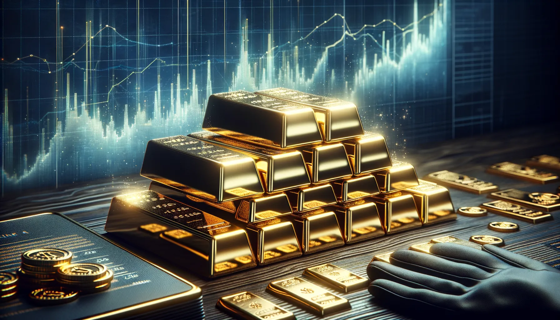 Harga Emas Tembus Rekor $4,000, Investor Berlindung dari Gejolak Ekonomi