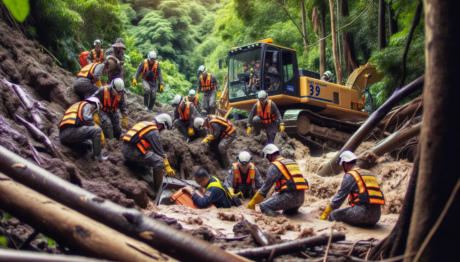 Tragedi Longsor Cisarua: Upaya Tanpa Kenal Lelah Tim SAR
