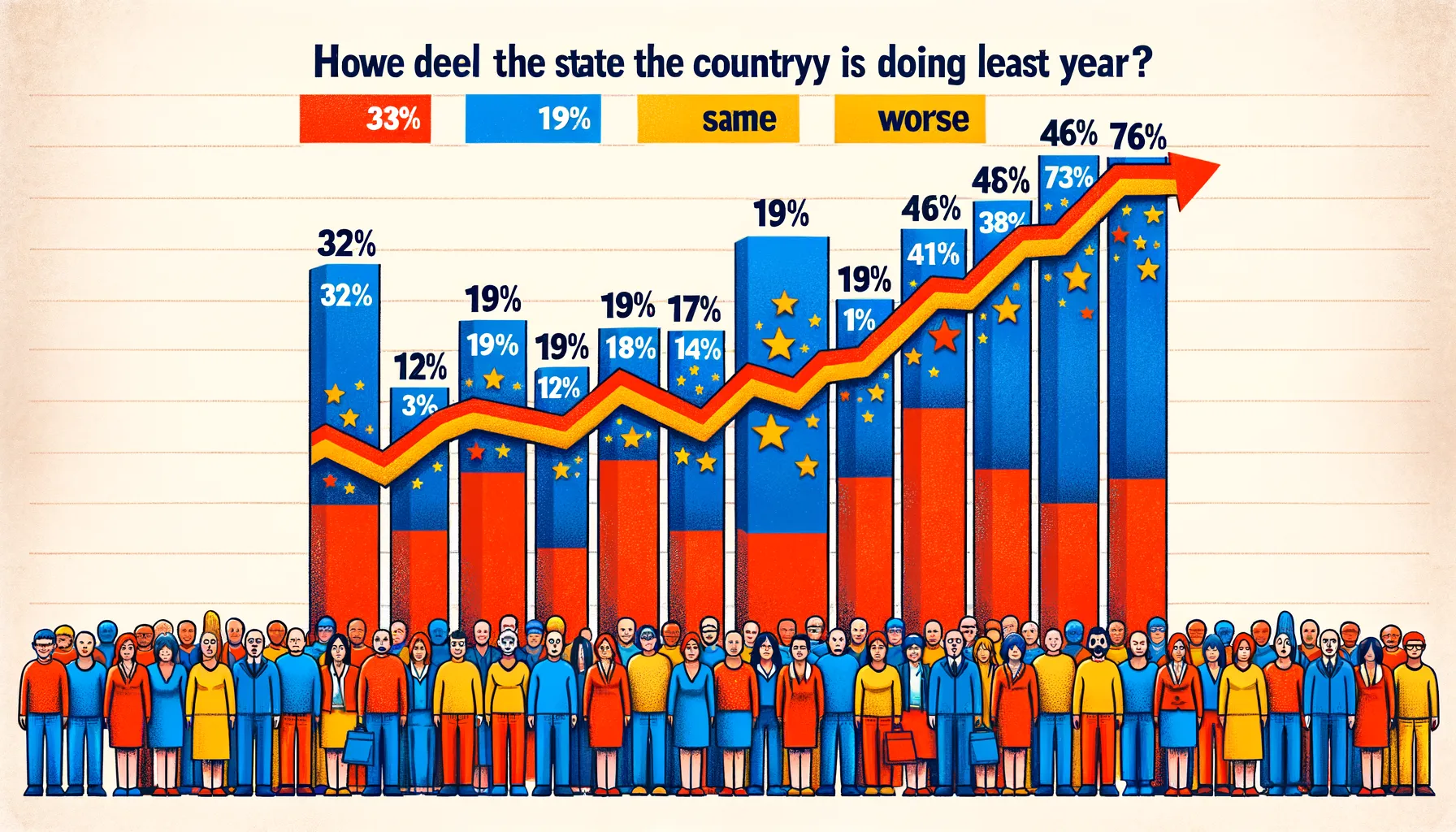 Jajak Pendapat Ungkap Ketidakpuasan Publik Terhadap Kebijakan Trump