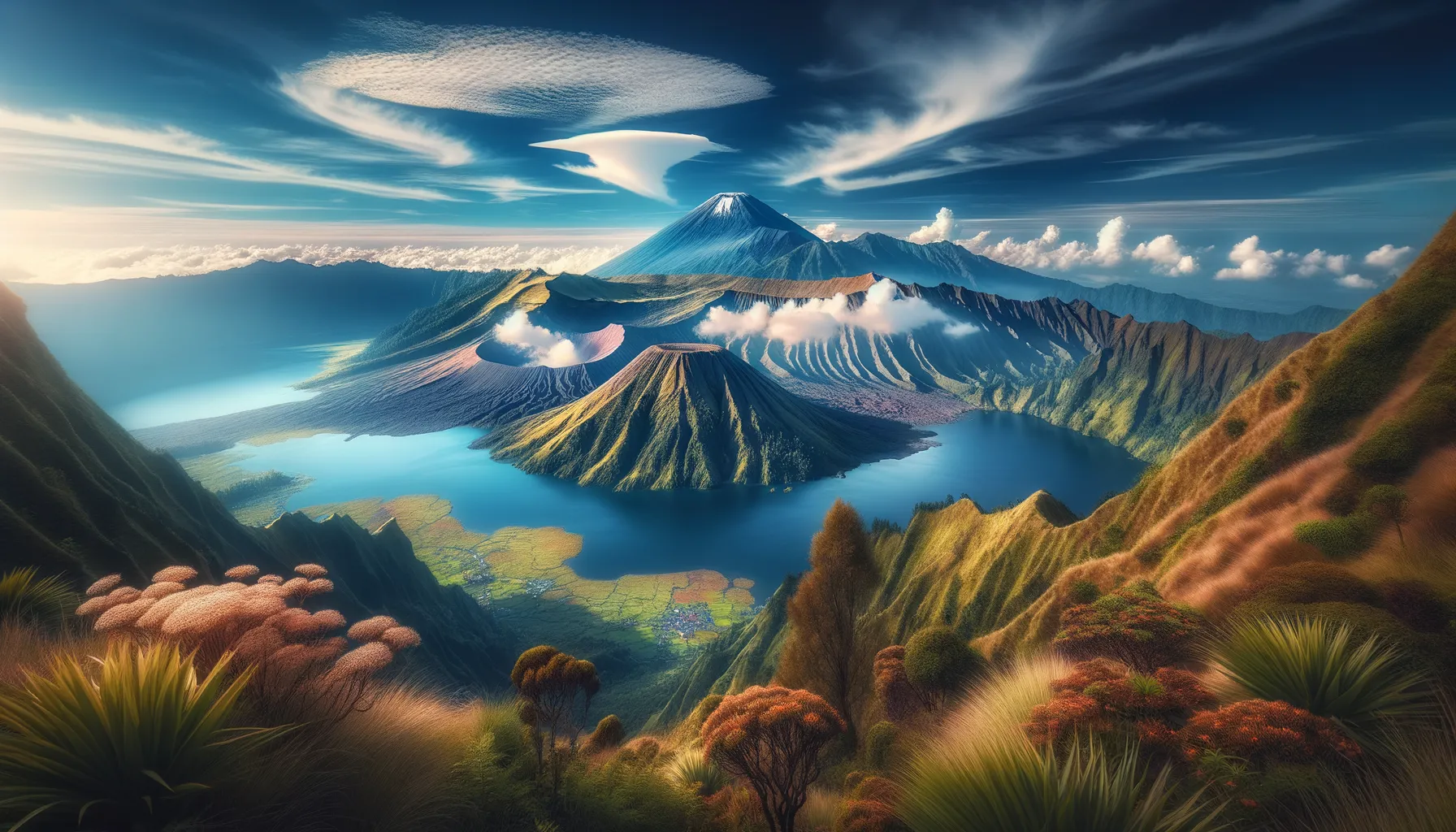 Menjelajahi Keindahan Gunung Tercantik di Indonesia