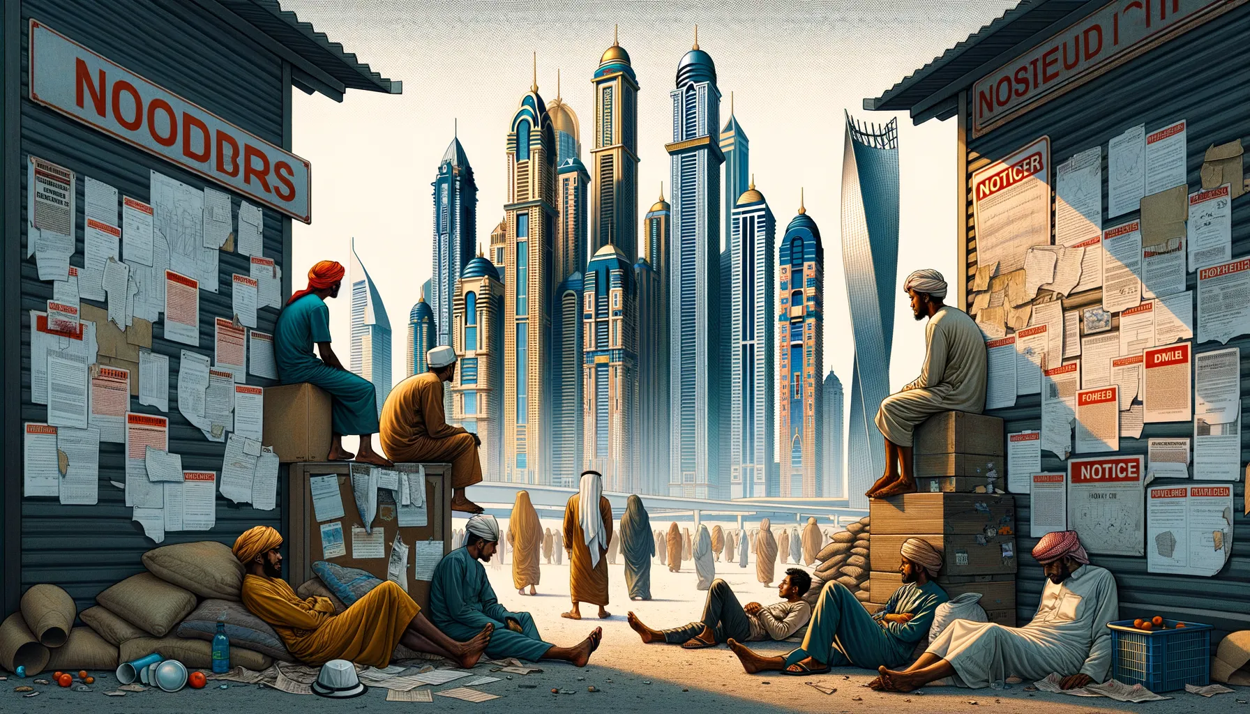 Krisis Ekonomi Dubai Akibat Dampak Perang Terhadap Buruh Migran