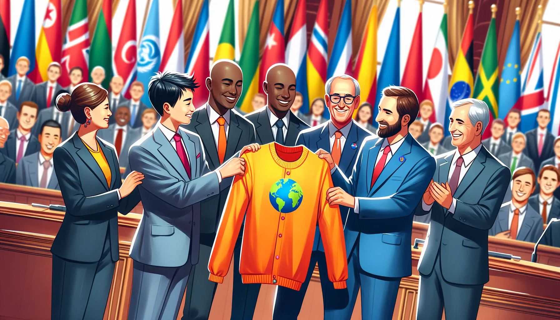 Hadiah Diplomasi: Pakaian Anjing untuk Presiden Korea Selatan