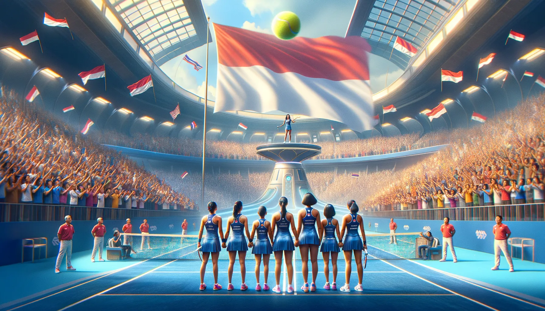 Indonesia Raih Emas Tenis Beregu Putri SEA Games 2025