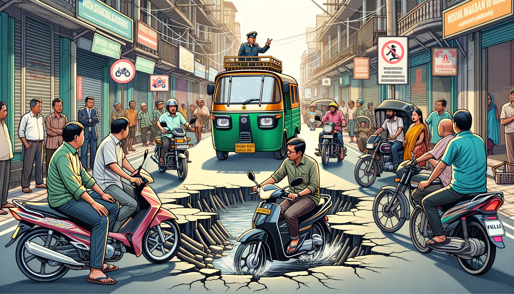 Tragedi Jalan Berlubang: Kecelakaan dan Tuntutan Keadilan