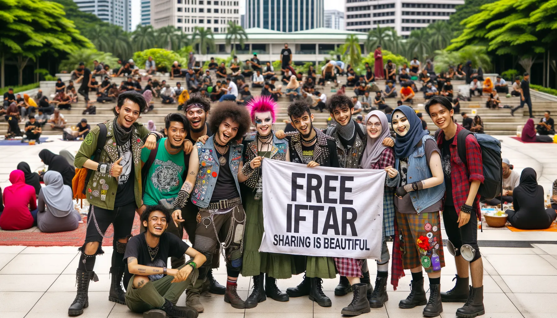 Komunitas Punk Binong: Solidaritas Sosial di Bulan Ramadan