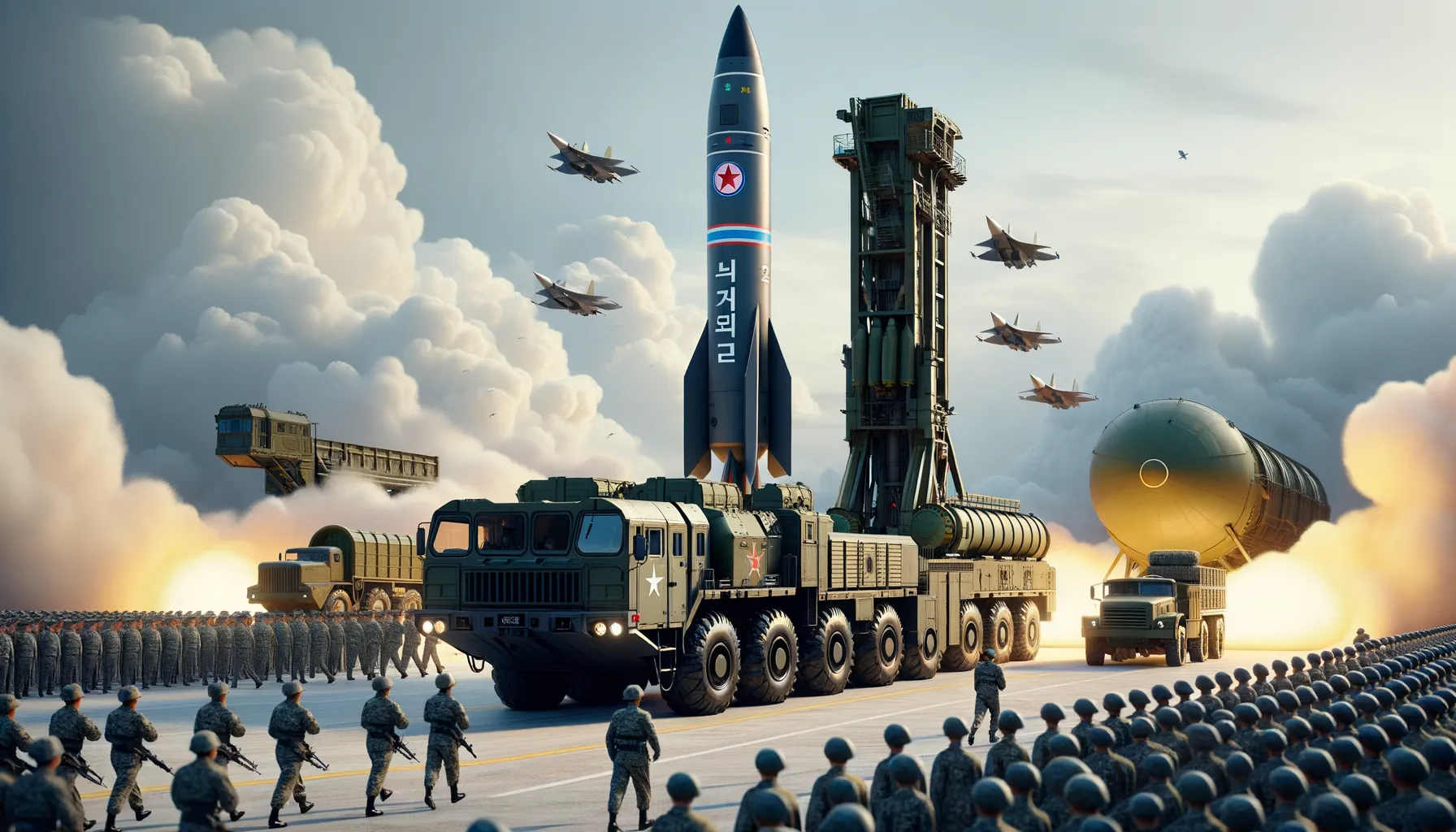 Korea Utara Pamerkan ICBM Hwasong-20: Ancaman atau Pertahanan?