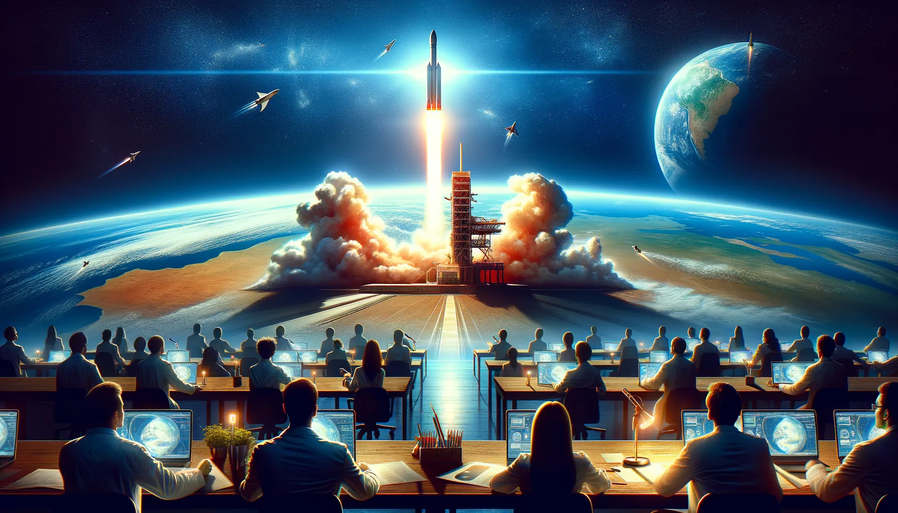 Peluncuran Roket SpaceX ke-300 Mengguncang Orbit Bumi