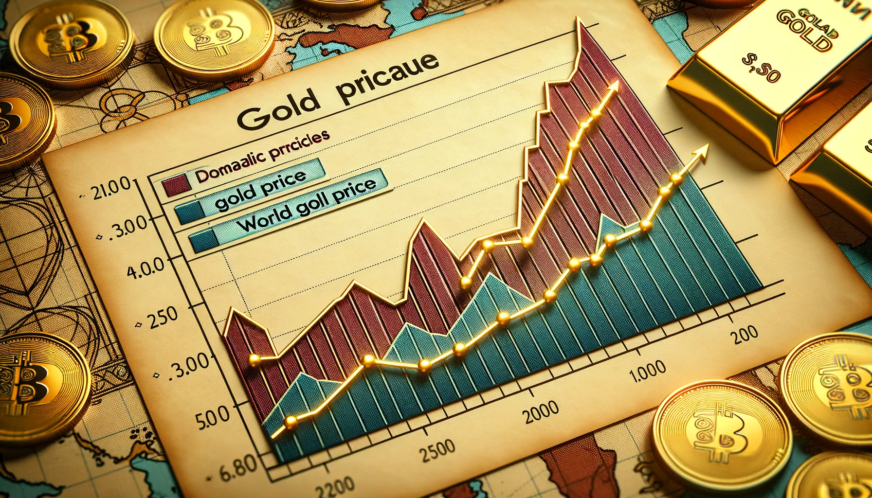 Harga Emas Antam Melesat, Rekor Baru di Tengah Tren Global Menurun