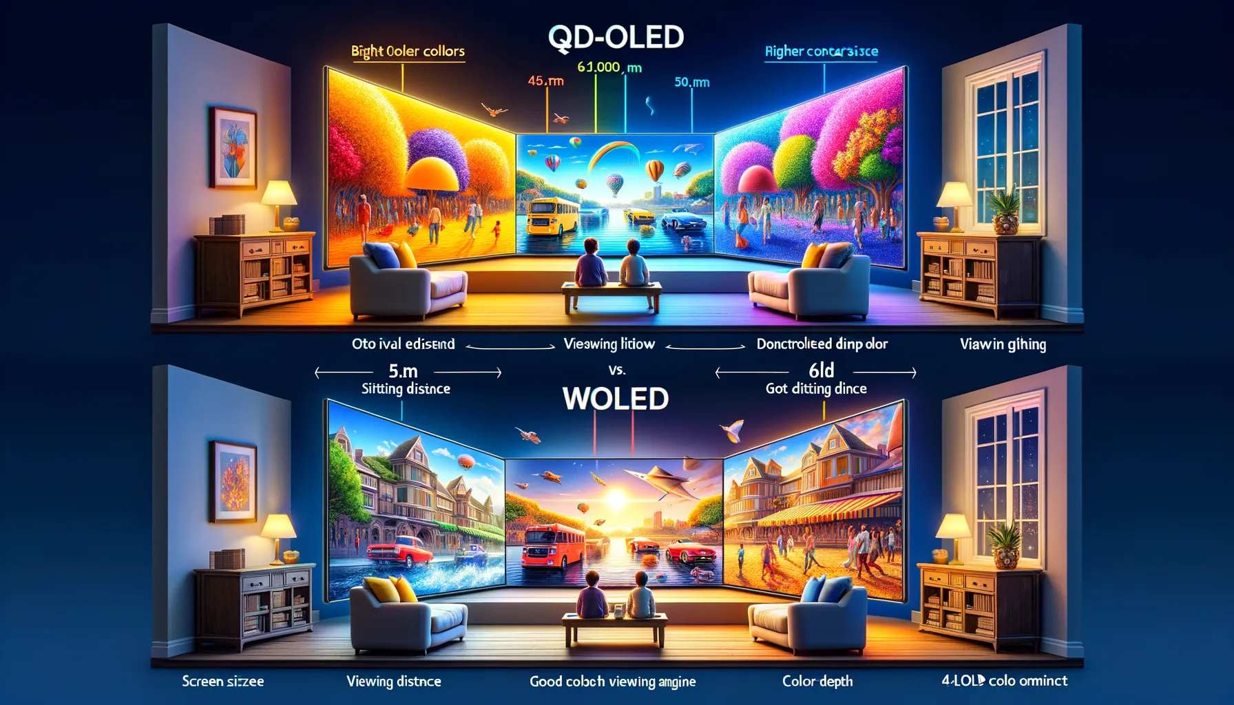 Perbandingan QD-OLED dan WOLED: Pilihan TV OLED Terbaik 2025