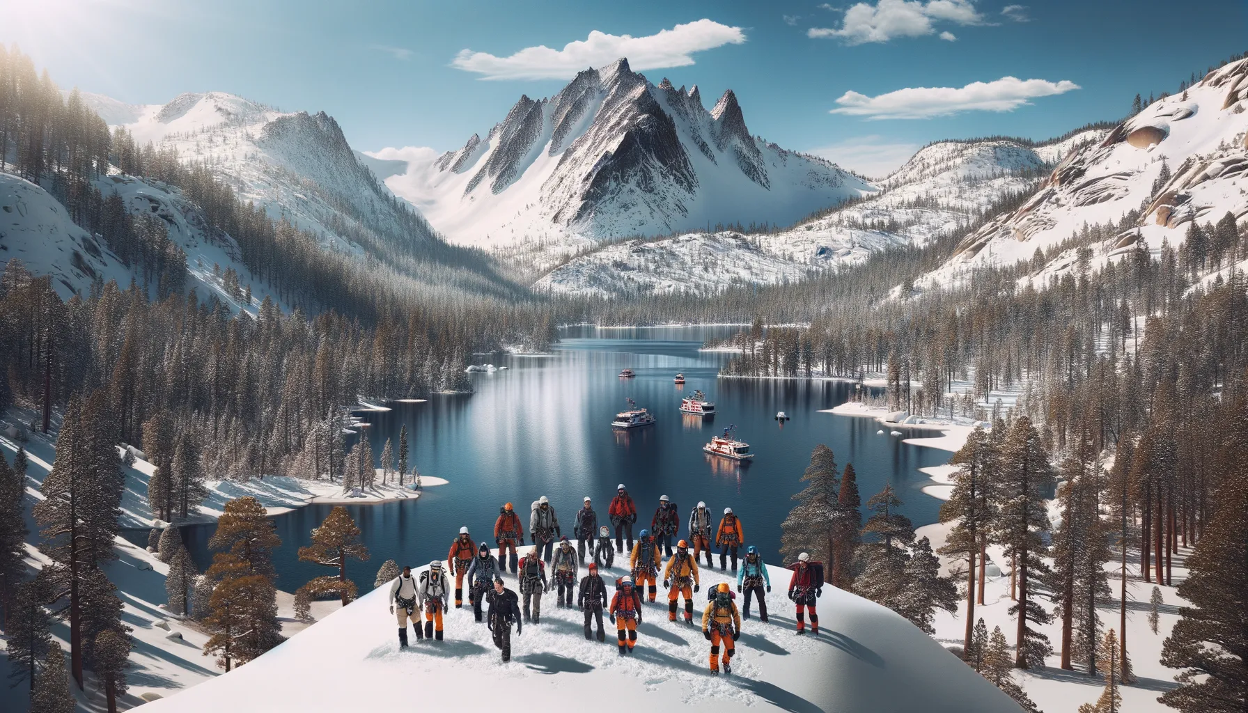 Tragedi Longsor Salju di Lake Tahoe: 9 Pendaki Hilang