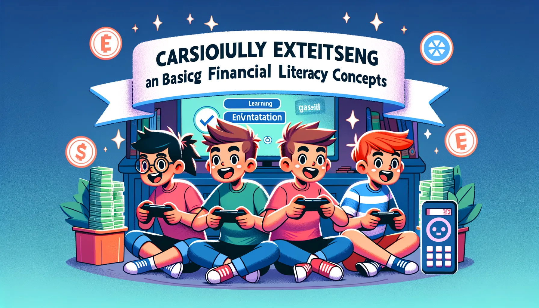 Video Game Edukatif Mengajarkan Literasi Finansial Anak