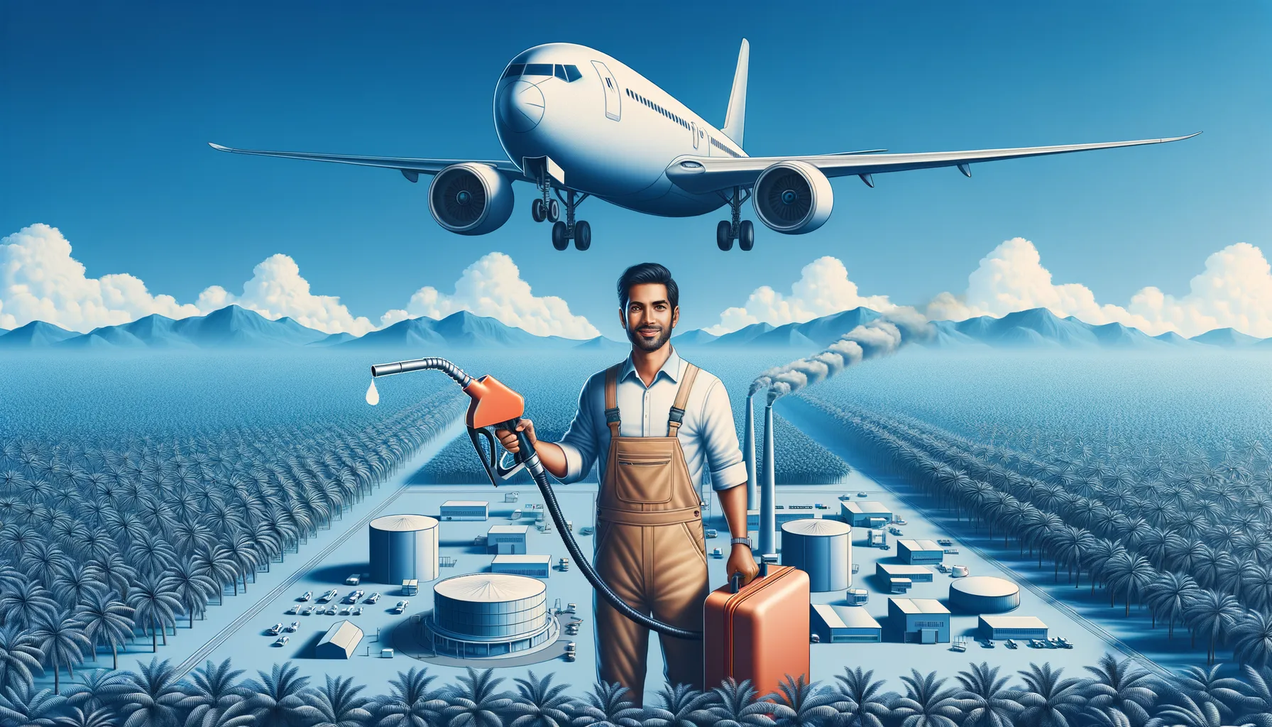 Bioavtur: Transformasi Limbah Sawit Menjadi Energi Hijau Udara