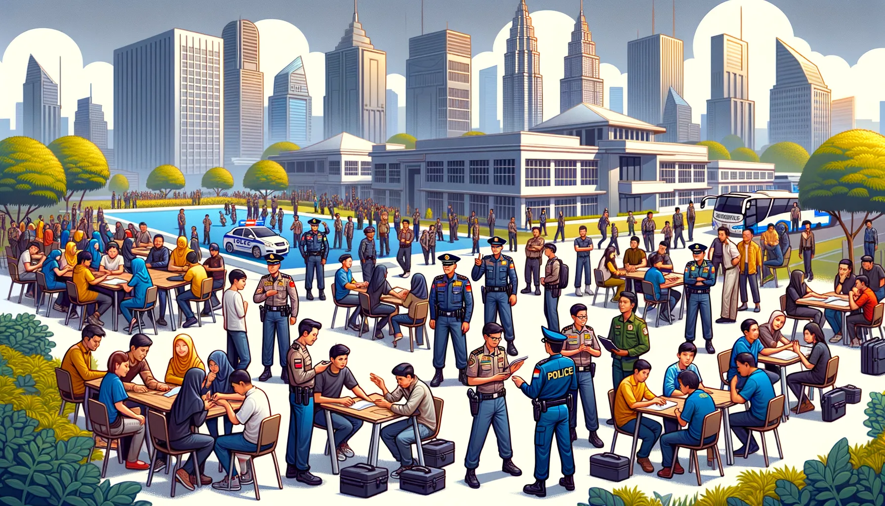 Misteri Kebencian dan Ambisi Jadi Polisi di Indonesia