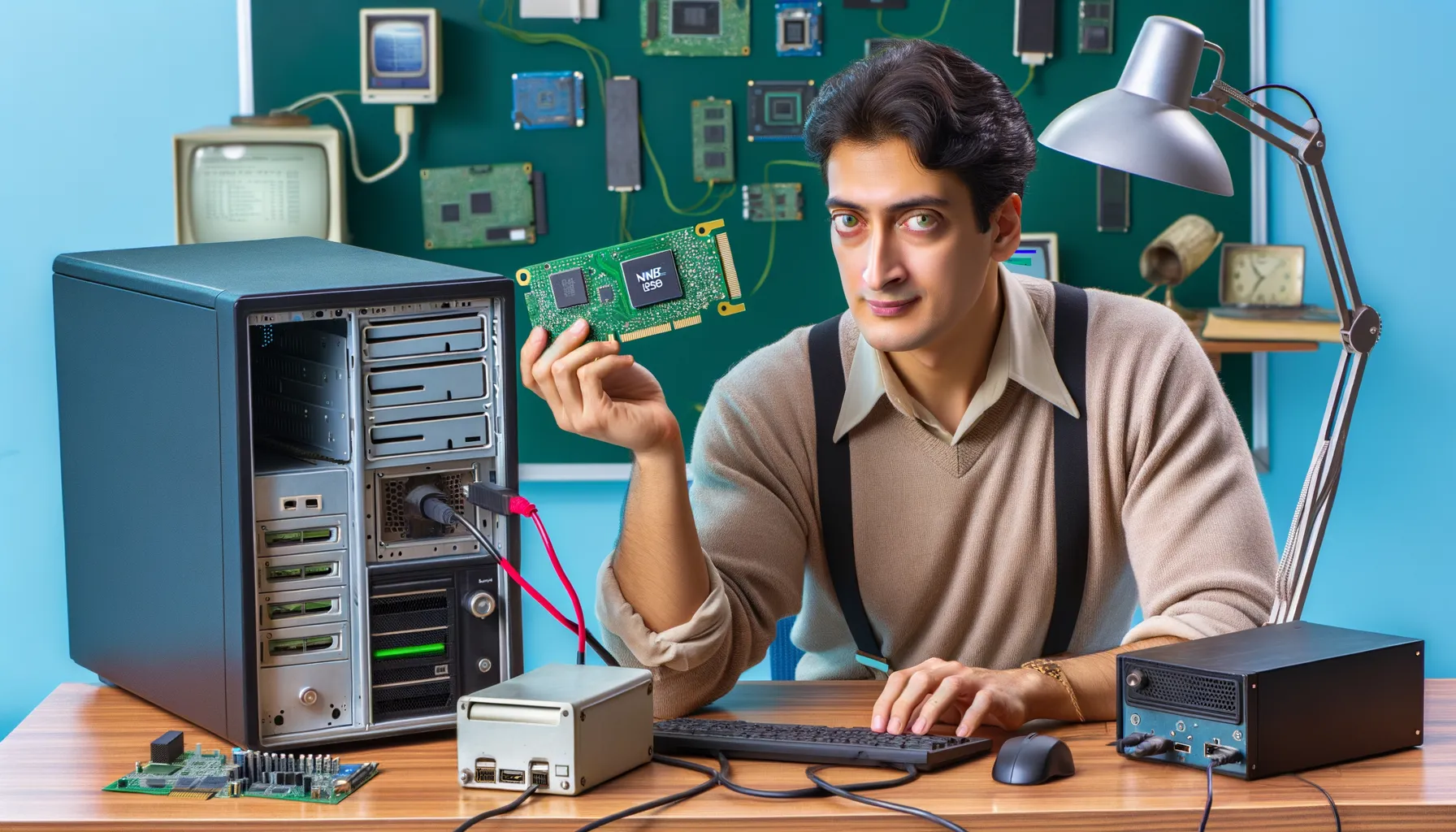 Eksperimen SSD NVMe di PC Pentium III: Memaksa Teknologi Lawas