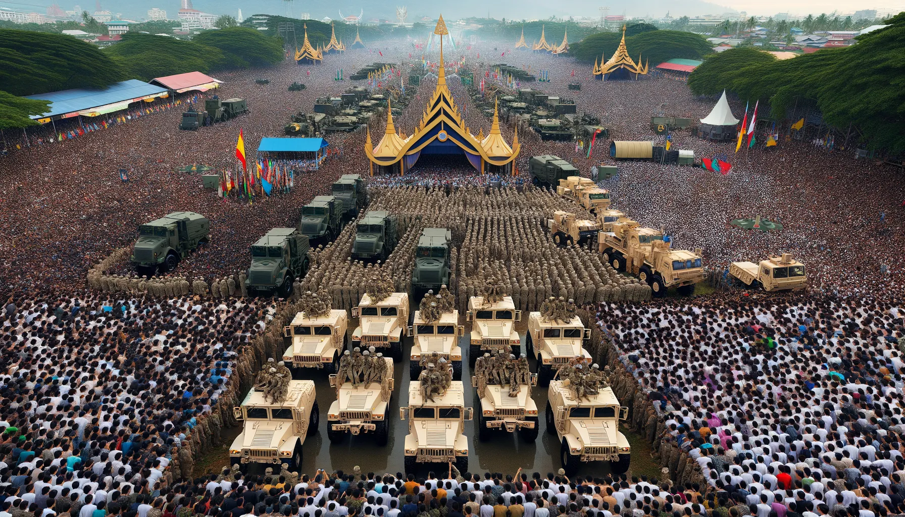 Prabowo dan Maung Garuda di HUT Ke-80 TNI: Simbol Kemajuan Nasional