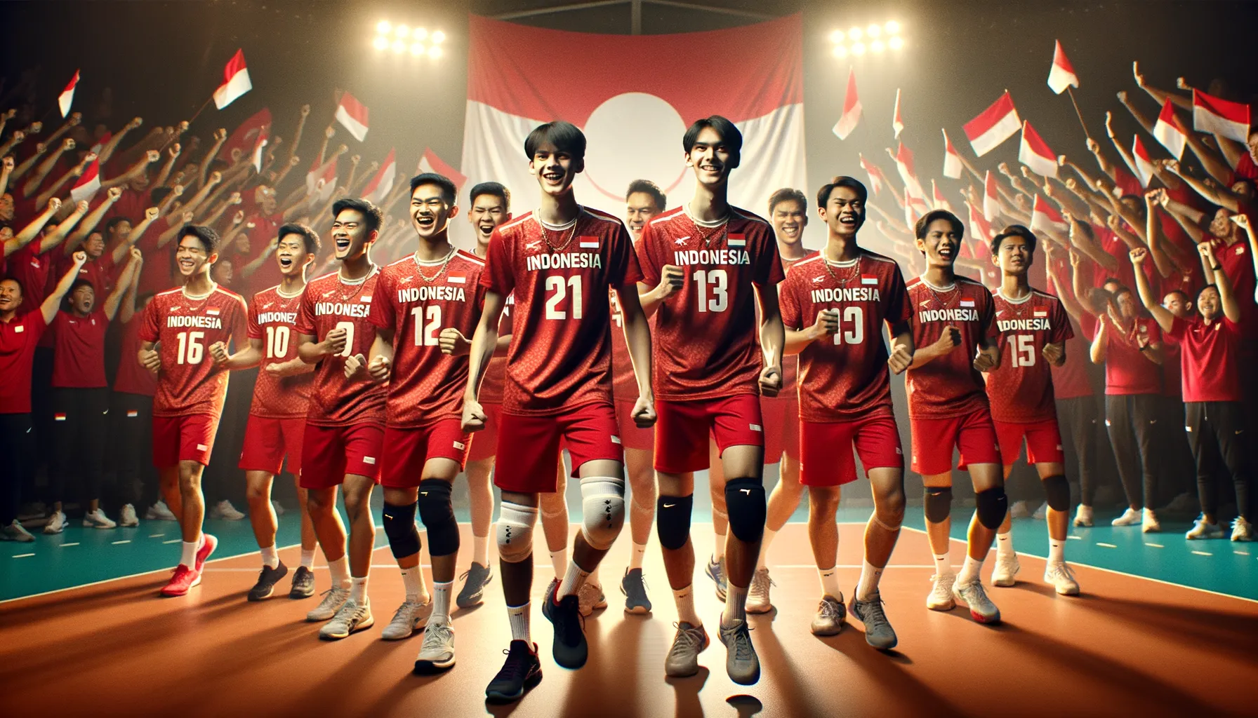 Timnas Voli Indonesia U-21 Siap Tantang Tunisia di Kejuaraan Dunia
