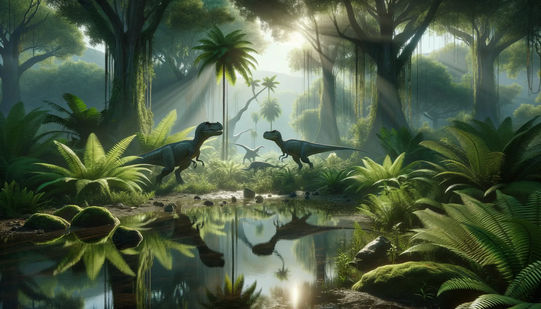 AI Menghidupkan Kembali Era Dinosaurus: Rekonstruksi Mesozoikum