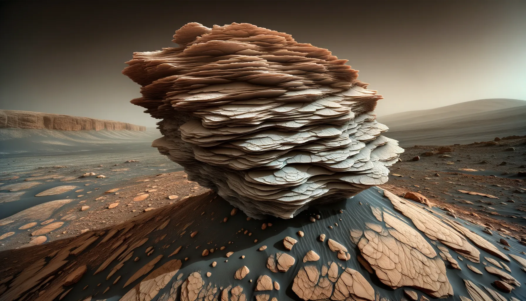 Misteri Batuan Bersisik di Mars: Pertanda Kehidupan Kuno?