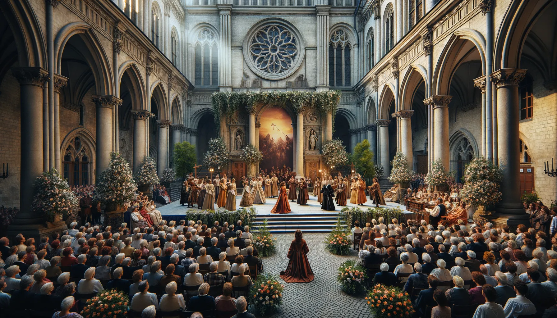 Kisah Spiritual di Balik Pertunjukan Jalan Salib Katedral Jakarta