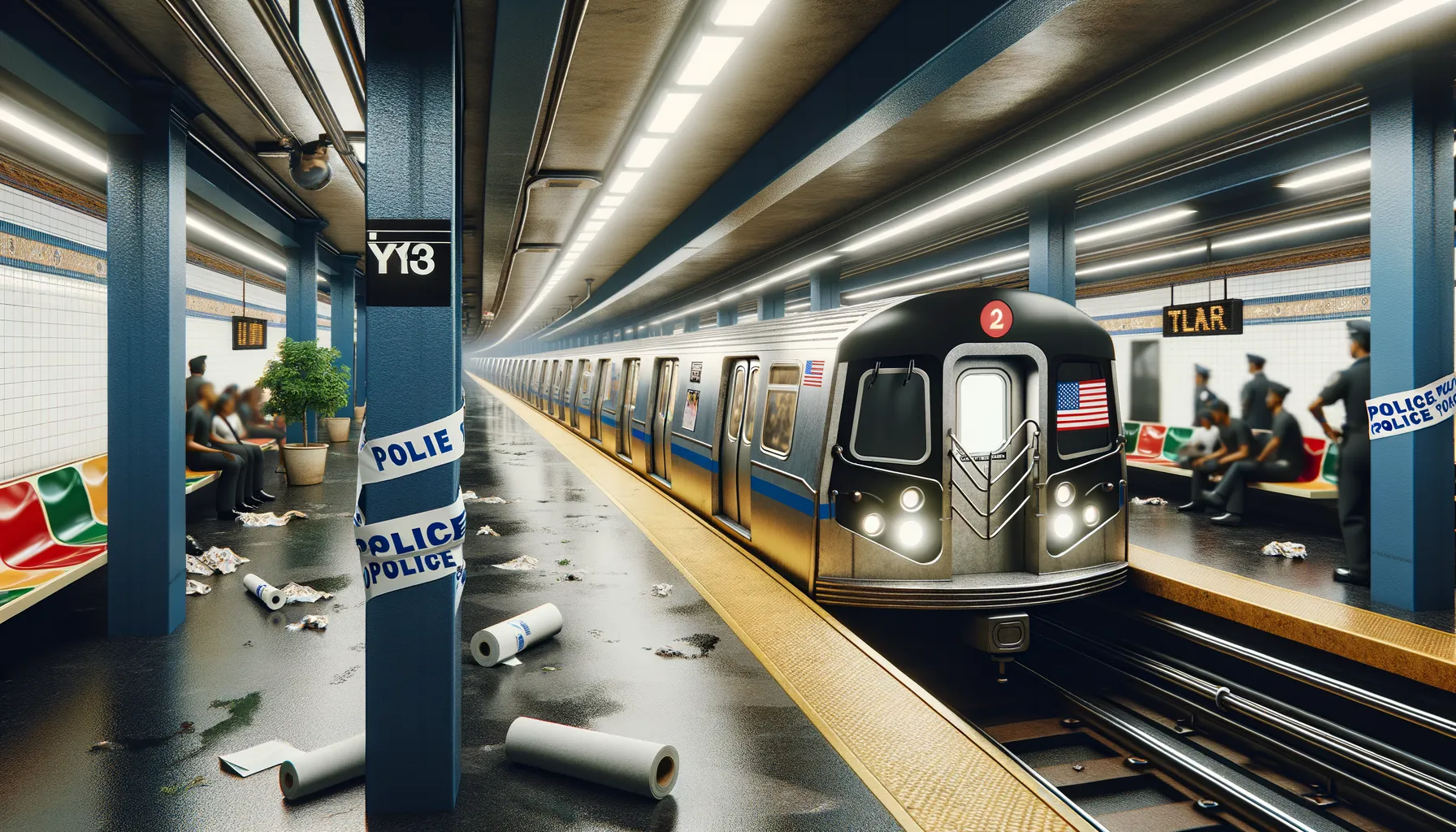 Penyerangan Machete di Stasiun Subway New York: Tindakan Cepat Polisi