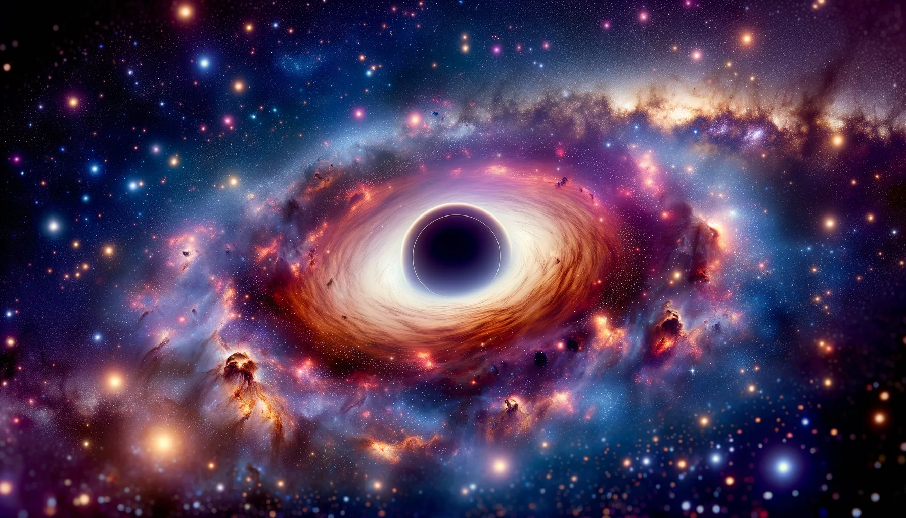 ALMA Ungkap Misteri Pusat Bimasakti: Jaringan Gas dan Lubang Hitam