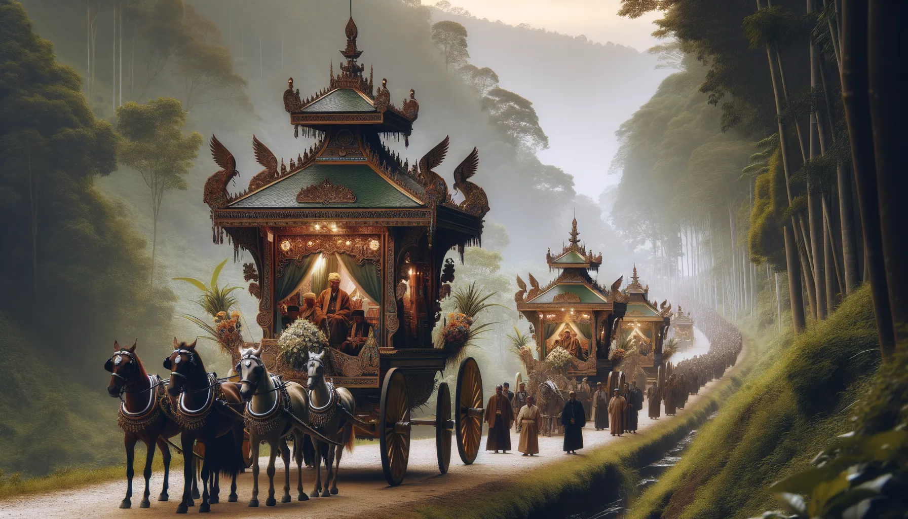 Keberangkatan Jenazah Pakubuwono XIII ke Imogiri: Prosesi Penuh Makna