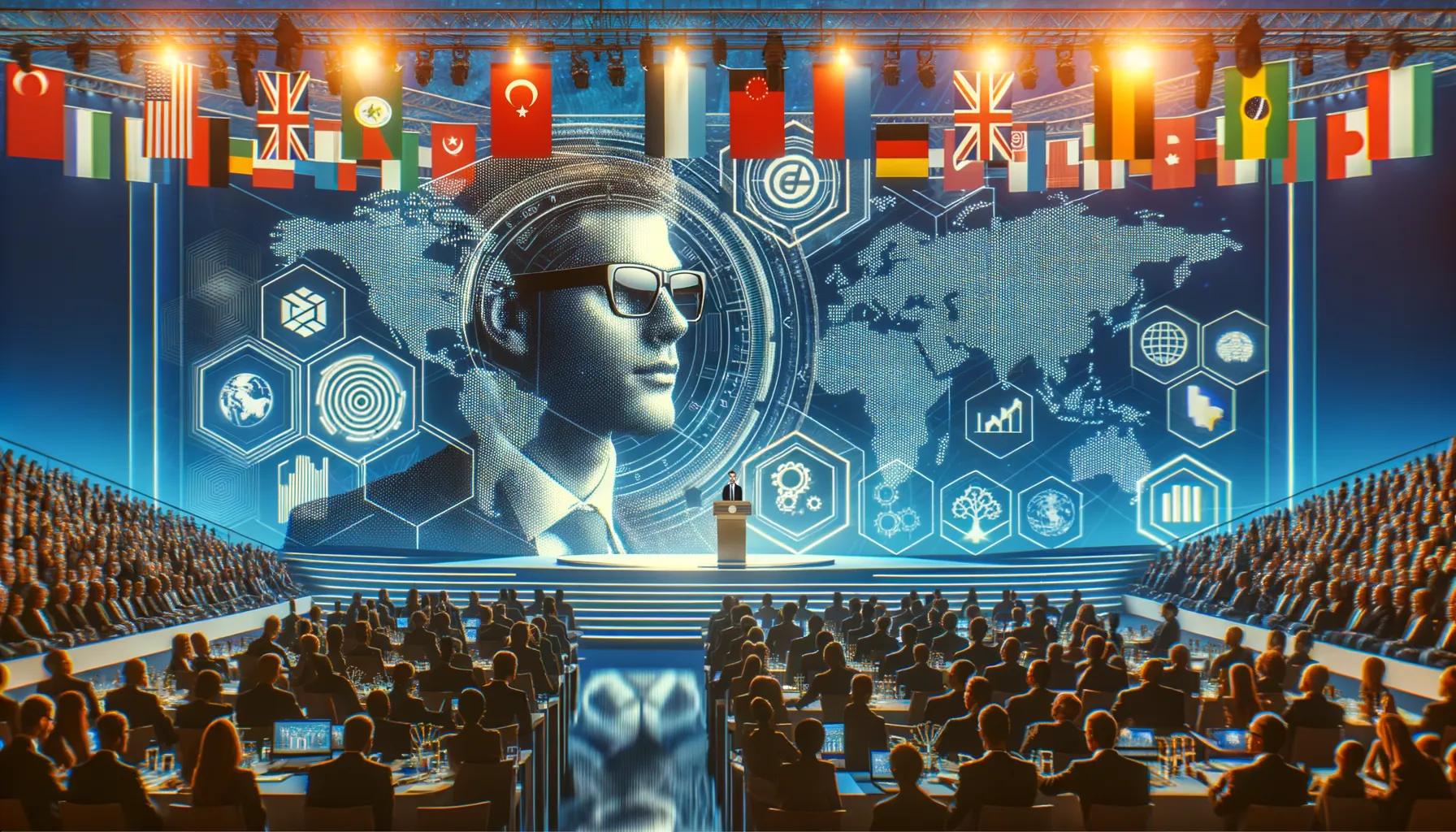 Kacamata Misterius Macron di Davos: Simbol atau Sensasi?