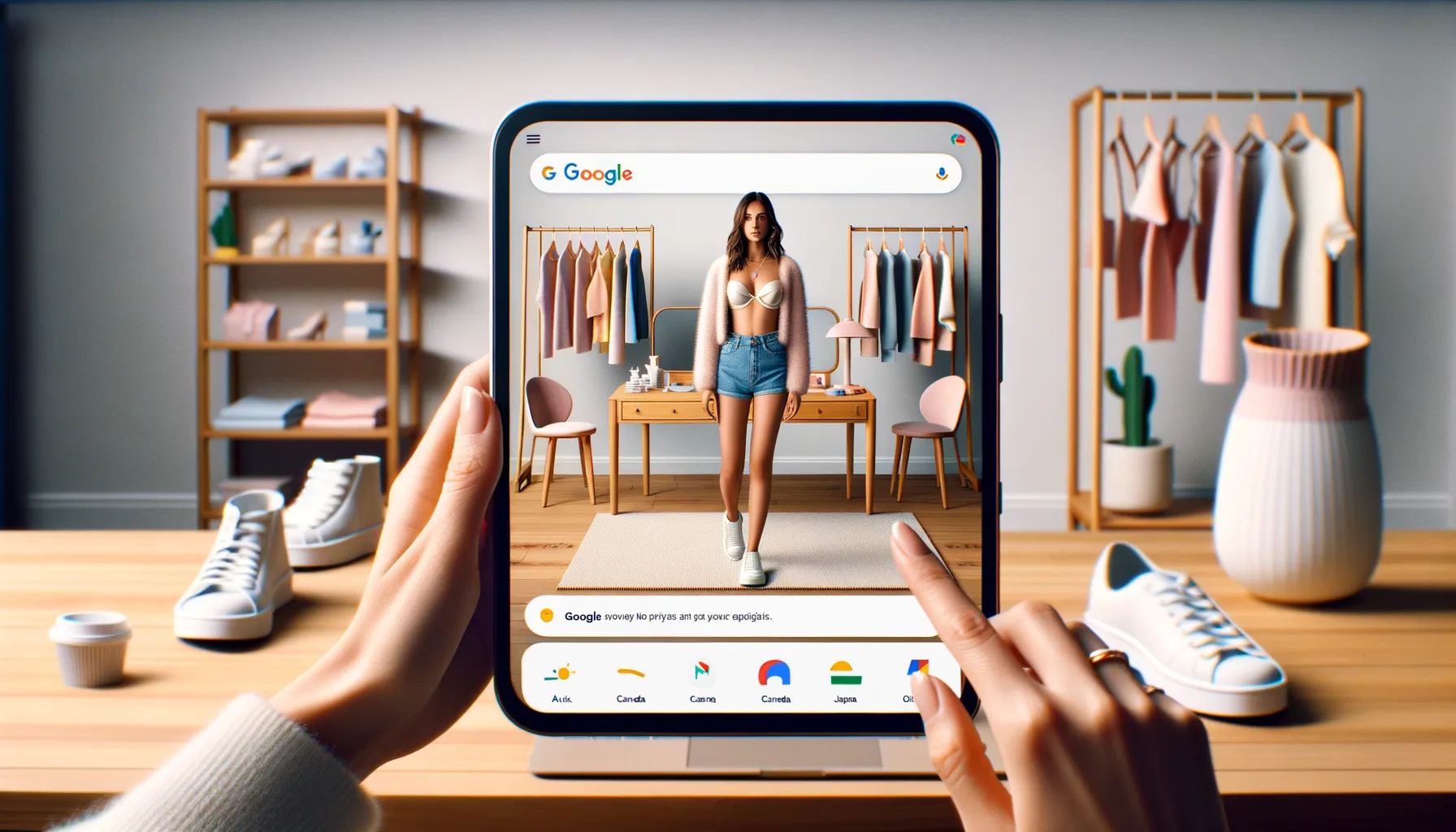 Google Perluas Fitur Coba Pakaian Virtual ke Tiga Negara Baru