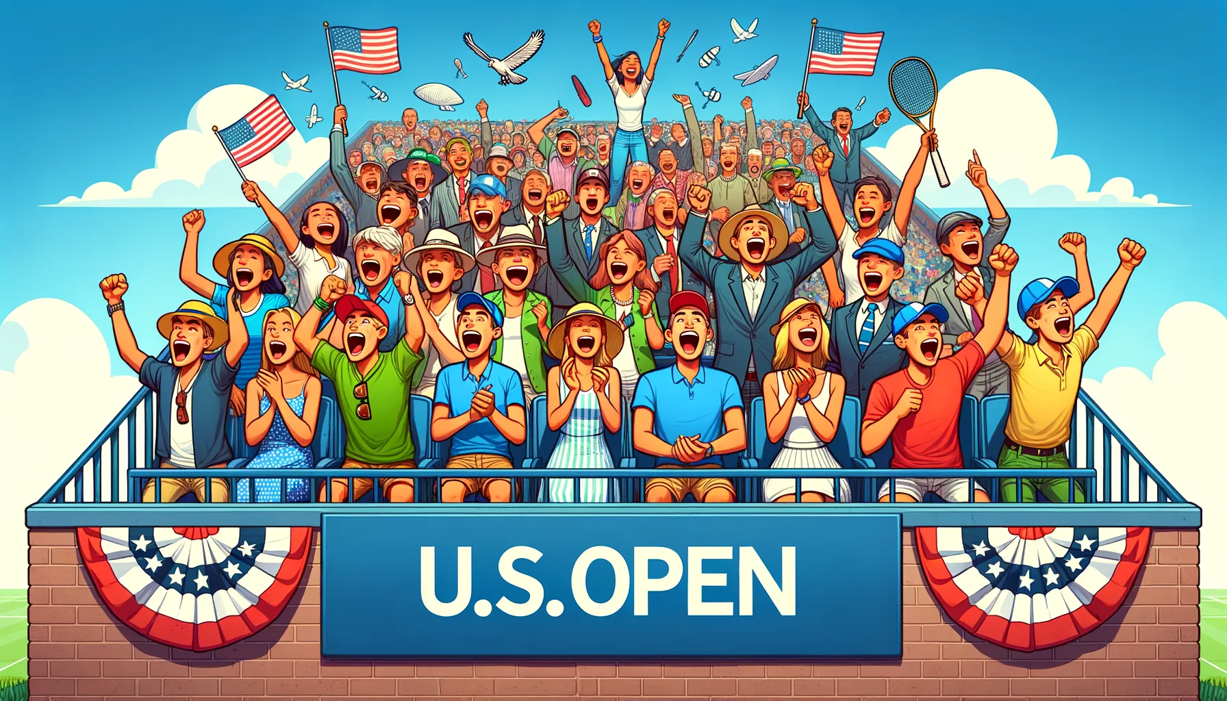 Trump di U.S. Open: Antara Sorak Sorai dan Cemoohan