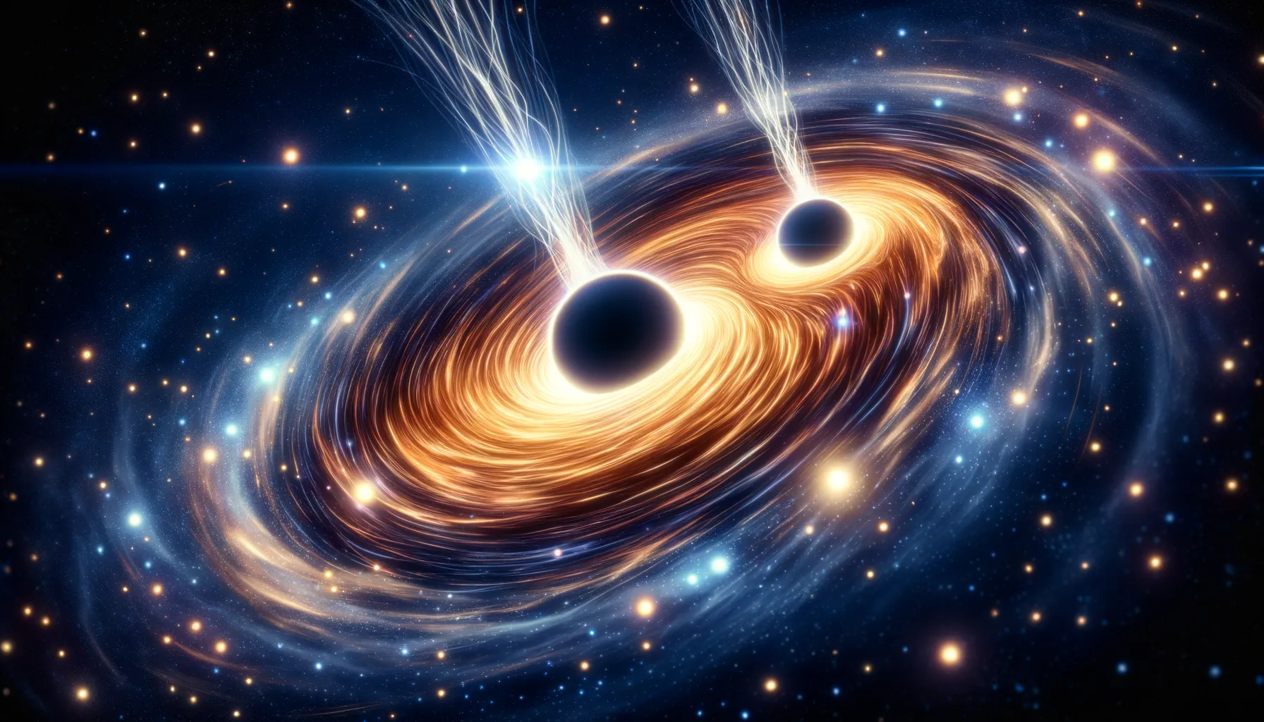 Misteri Tarian Lubang Hitam Supermasif di Galaksi Markarian 501