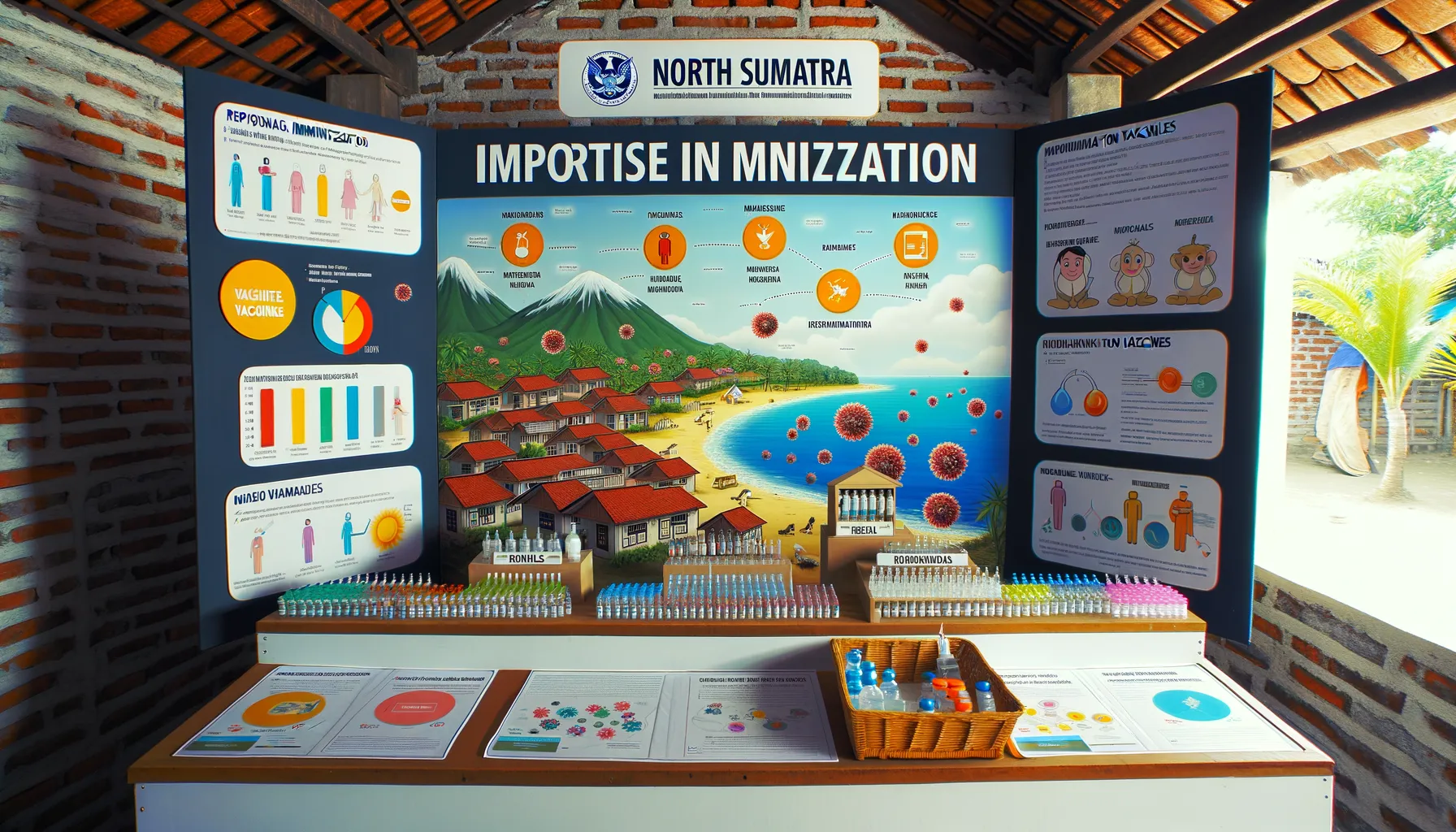 Stok Vaksin Rendah Hambat Imunisasi Campak di Sumatera Utara