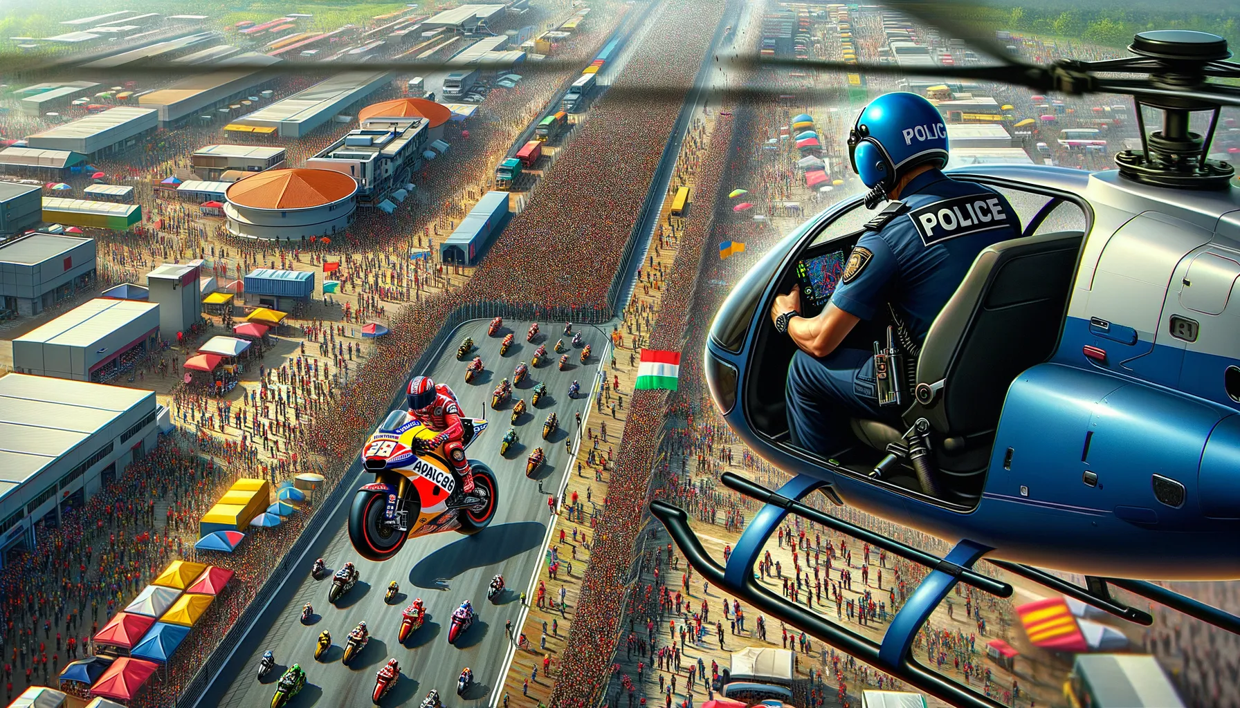 Kapolri Pimpin Langsung Pengamanan MotoGP Mandalika 2025