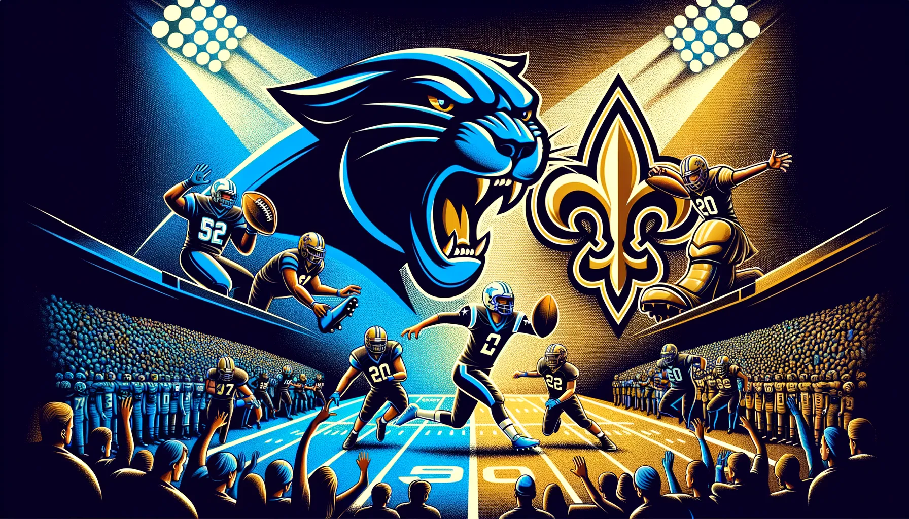 Saints Tumbangkan Panthers, Bintang Baru Bersinar
