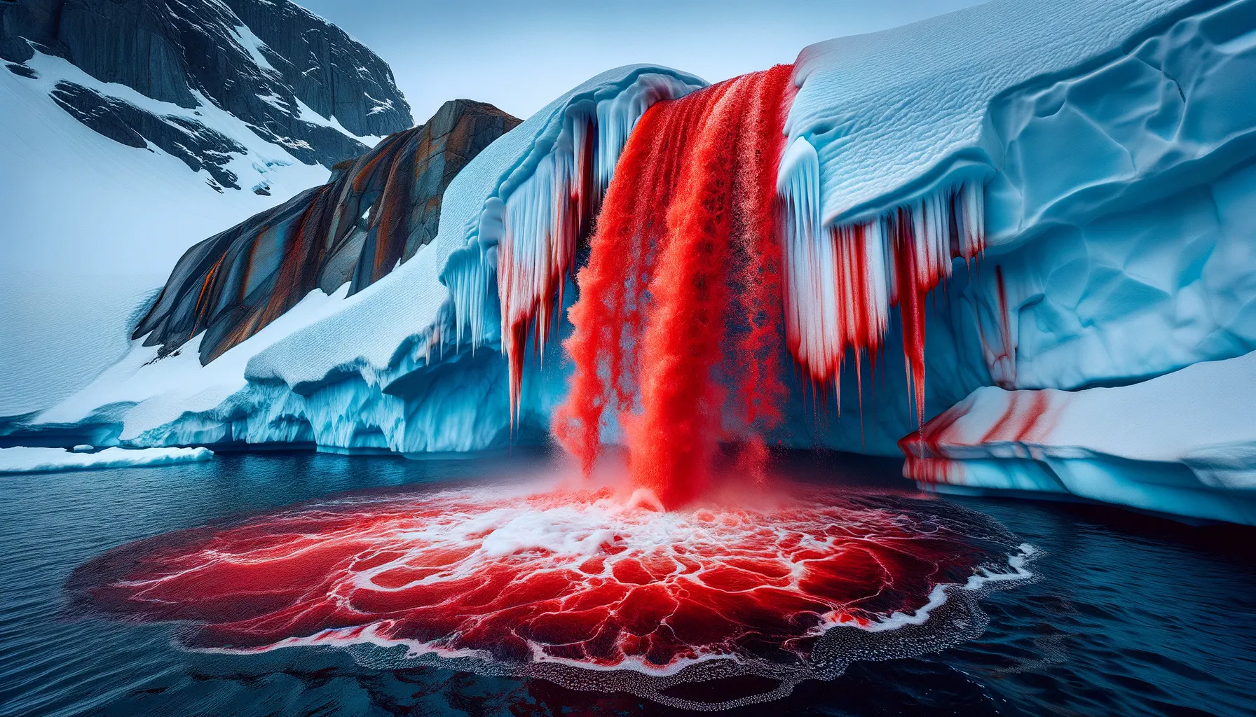 Fenomena Blood Falls di Antartika: Misteri dan Potensi