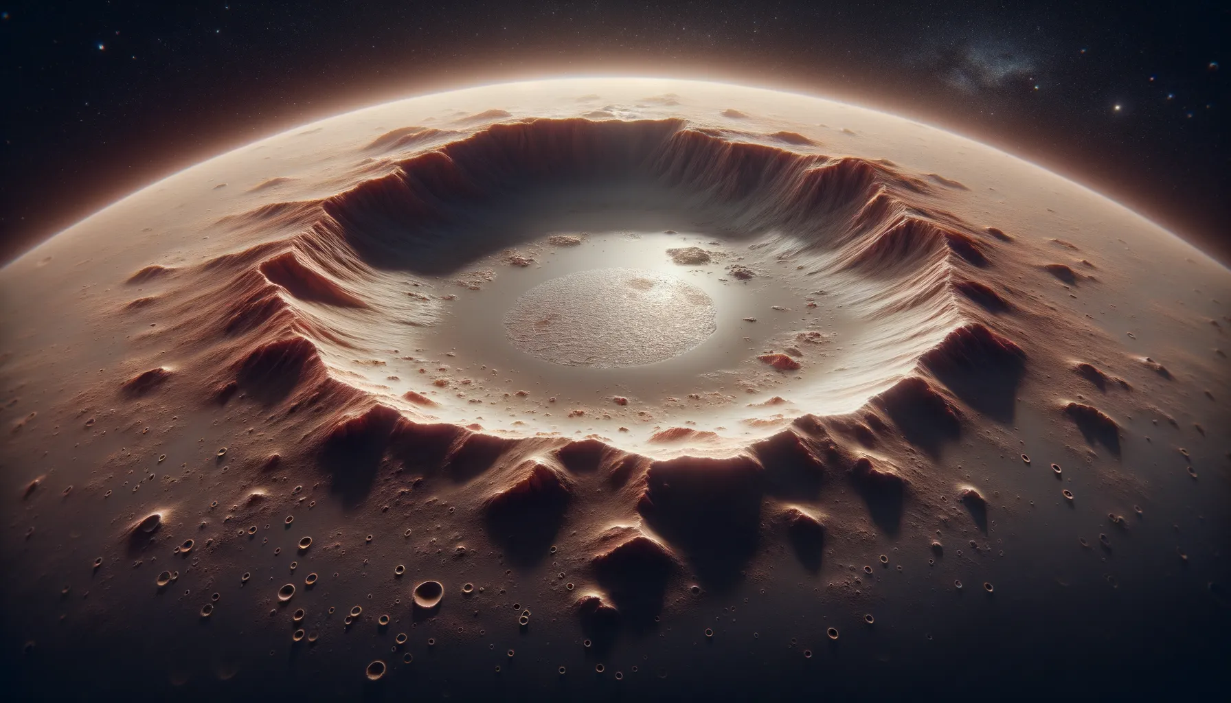 Menguak Misteri Danau Purba Mars di Bawah Lapisan Es