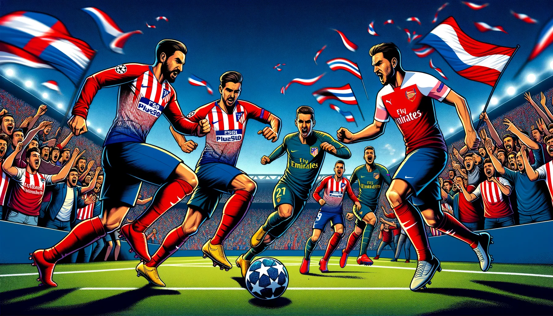 Atletico Madrid vs Arsenal: Duel Panas di Semifinal Liga Champions