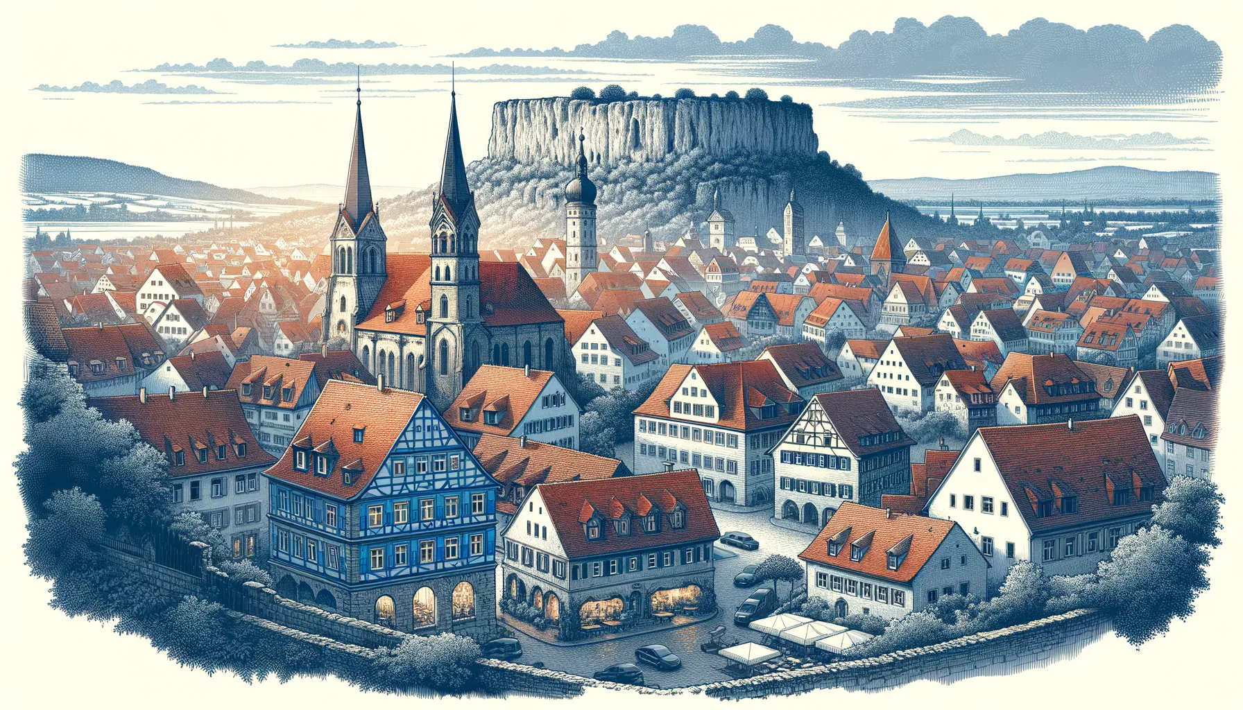 Nördlingen: Kota Berlian dari Hantaman Asteroid yang Memukau