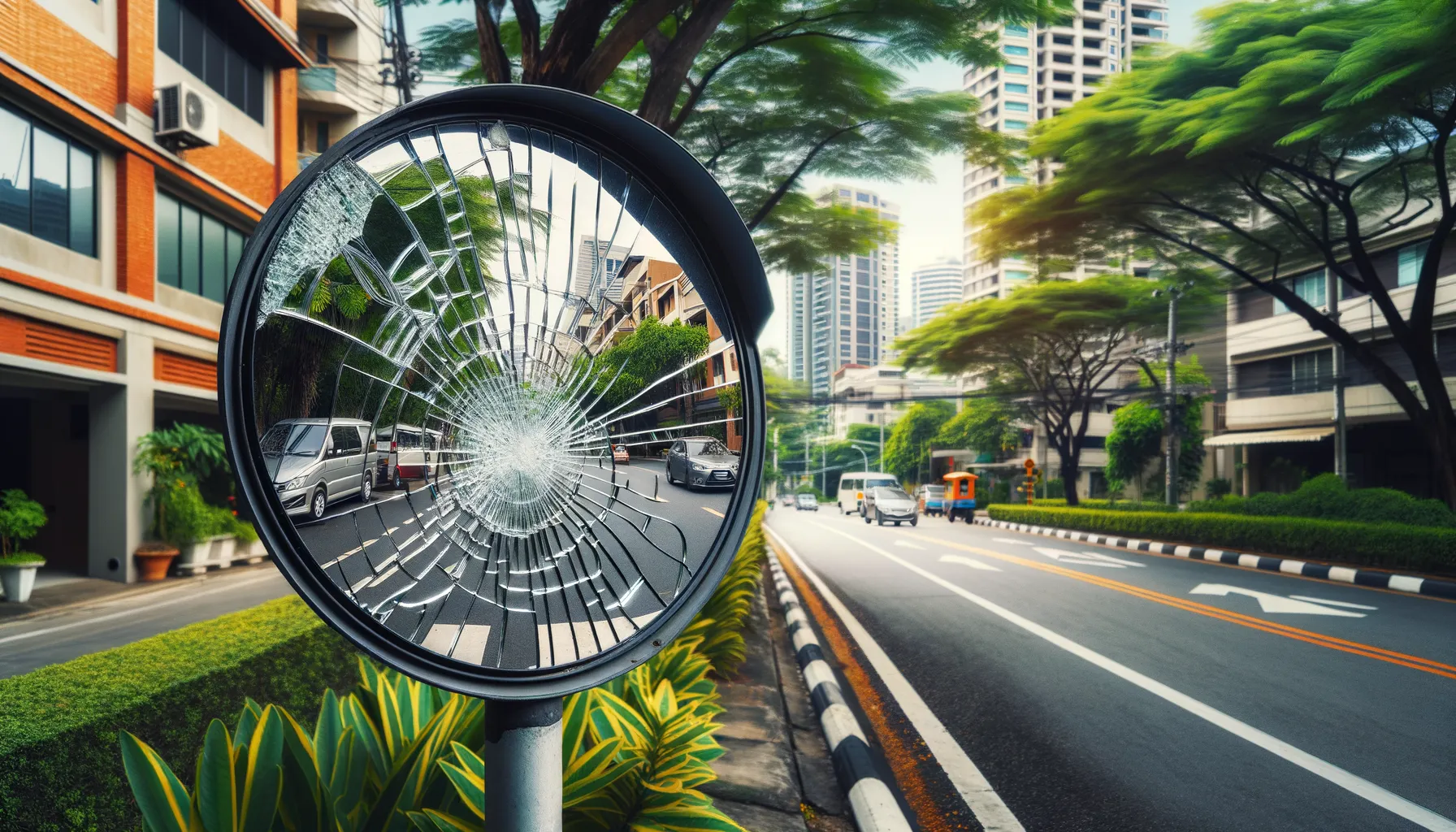 Cermin Cembung Rusak di Tanjung Redeb: Ancaman Keselamatan Jalan Raya