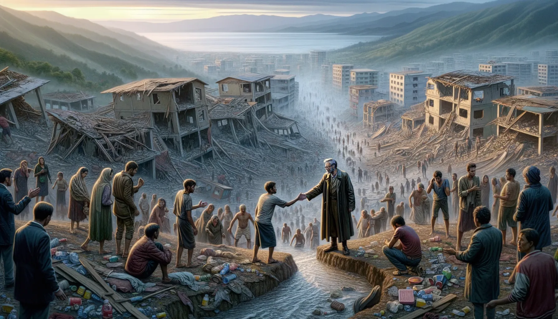 Presiden Prabowo Subianto Mengunjungi Korban Bencana di Agam