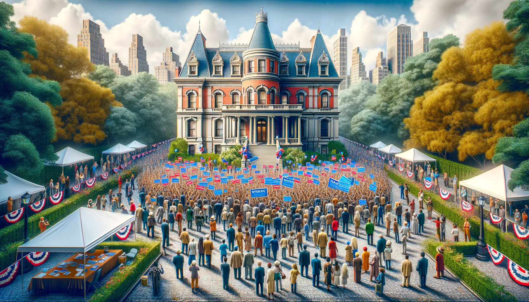Perebutan Sengit Menuju Gracie Mansion di Pemilu Wali Kota NYC