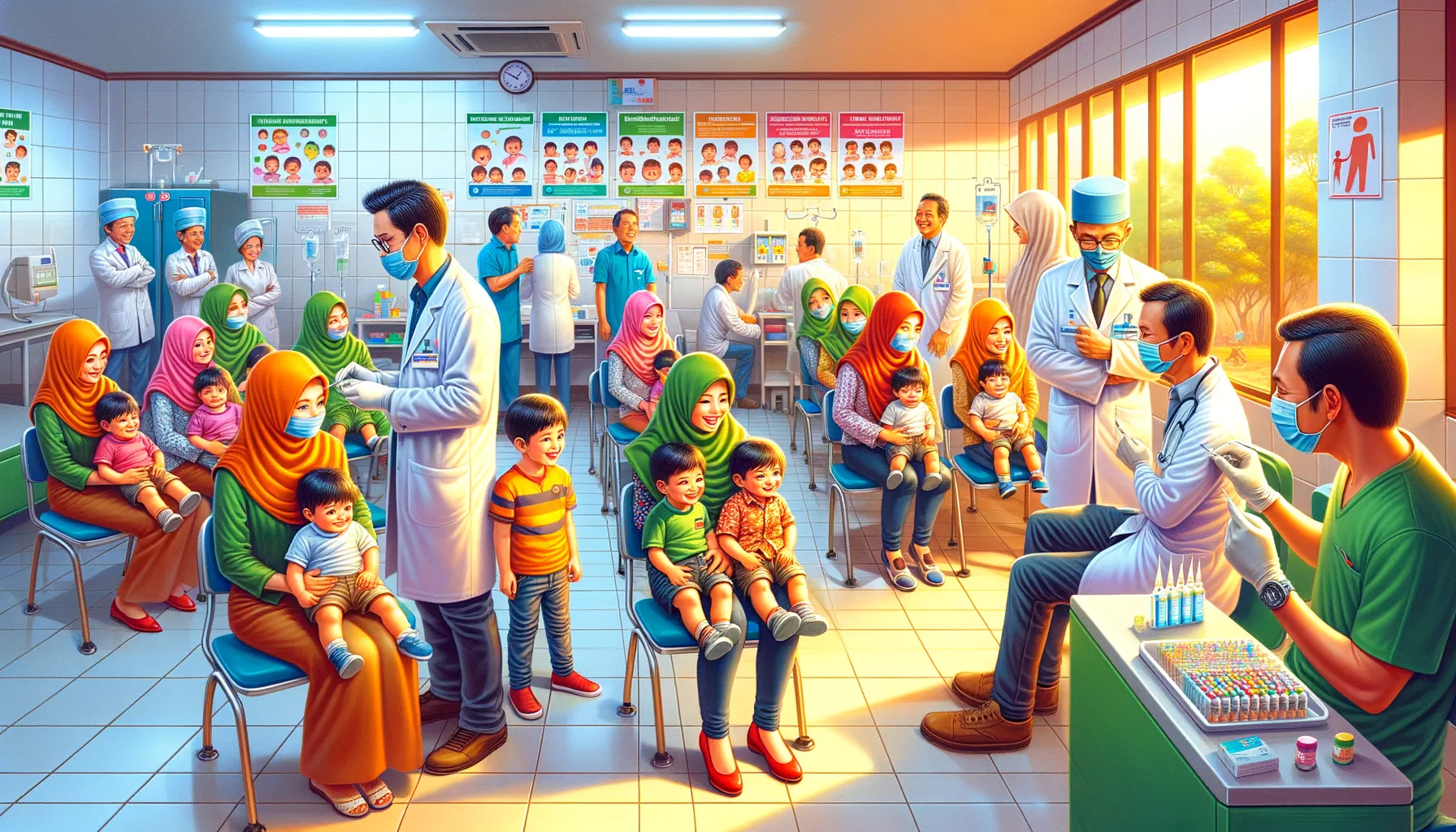 Imunisasi Anak: Kunci Melindungi Indonesia dari KLB