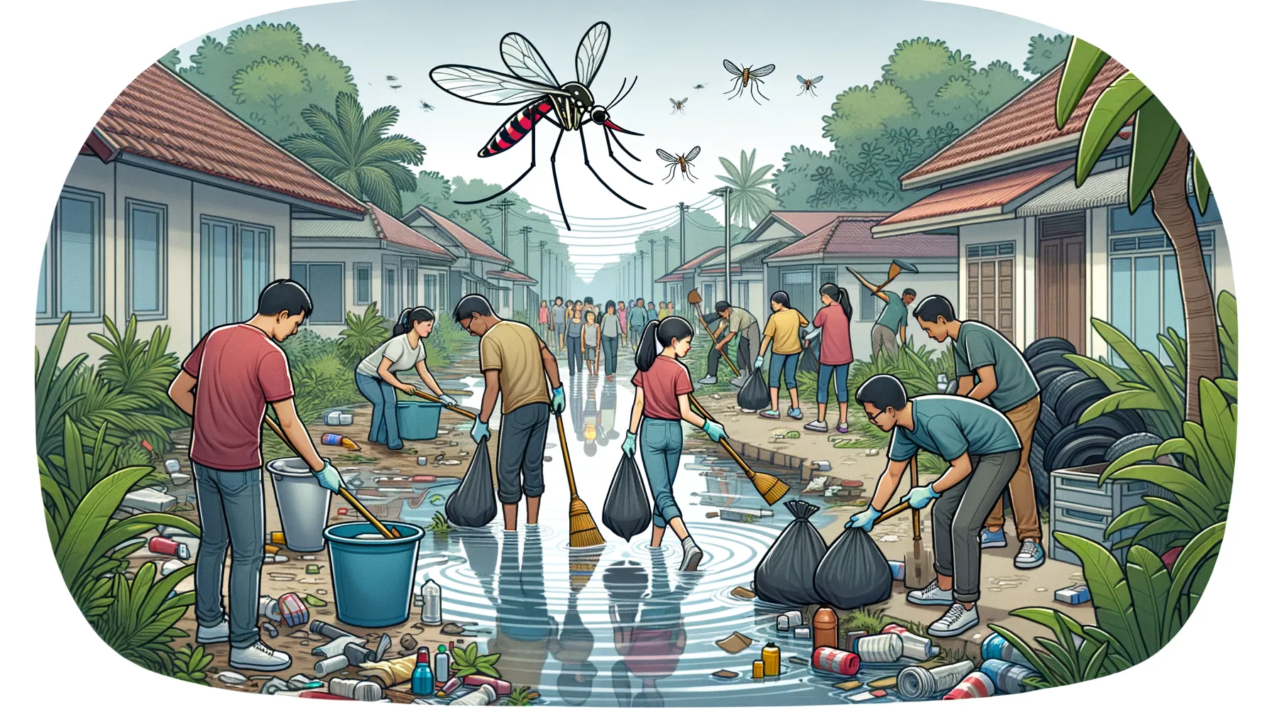 Gerakan Serentak Pemberantasan Nyamuk: Upaya Kolaboratif Cegah DBD