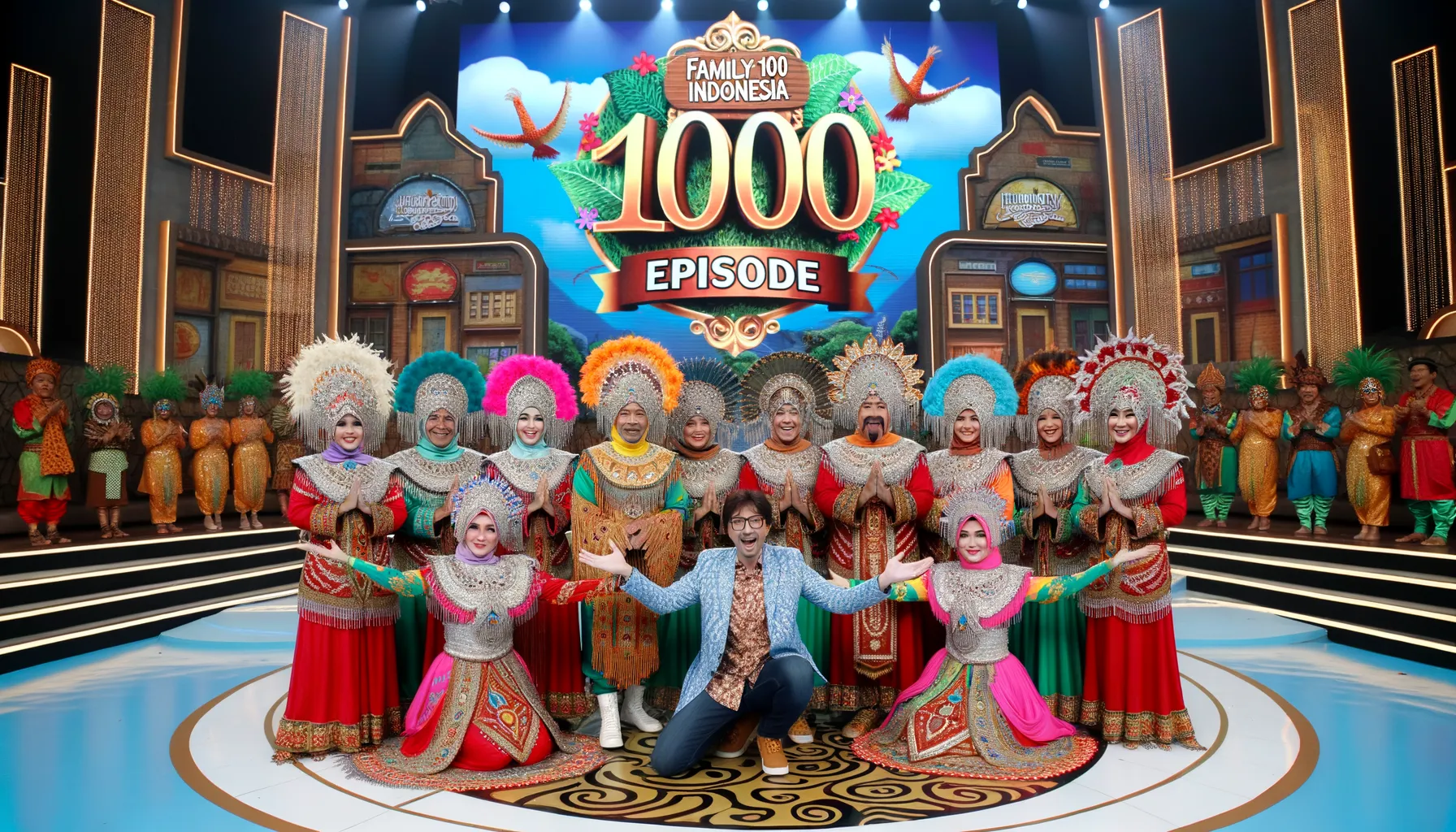 Family 100 Indonesia: 1000 Episode Kebersamaan dan Keceriaan