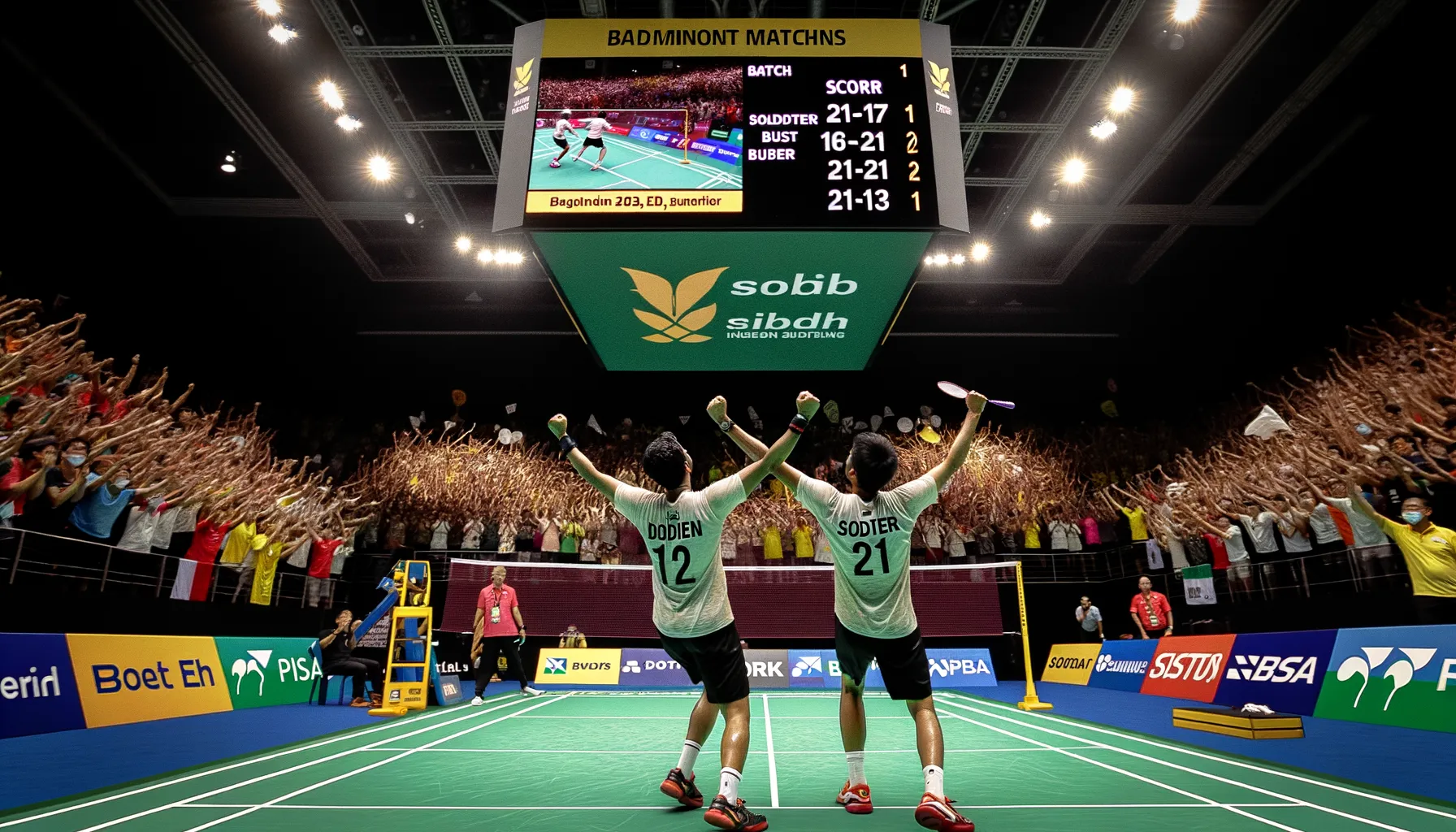 Fajar/Fikri Melaju ke Perempat Final Hylo Open 2025 dengan Dramatis