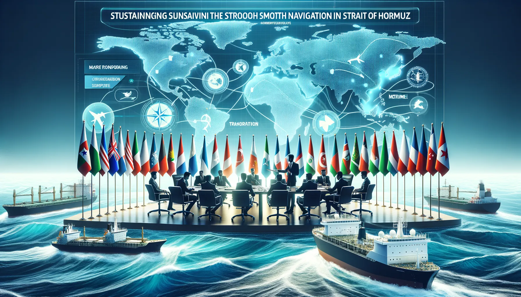 Pertemuan Internasional Bahas Kebebasan Navigasi di Selat Hormuz