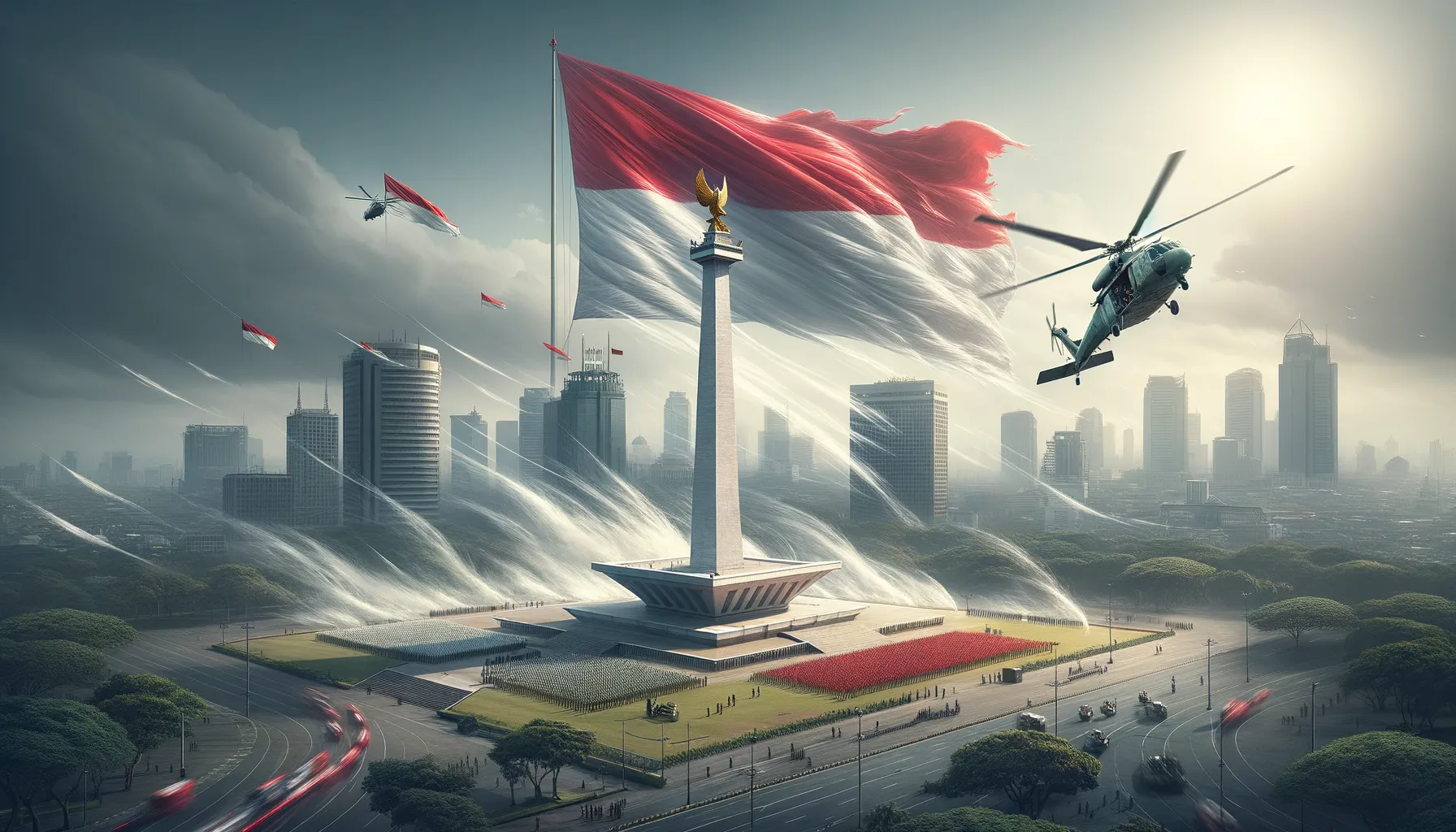 Bendera Robek di Monas: Tantangan dan Kesiapan TNI di HUT Ke-80